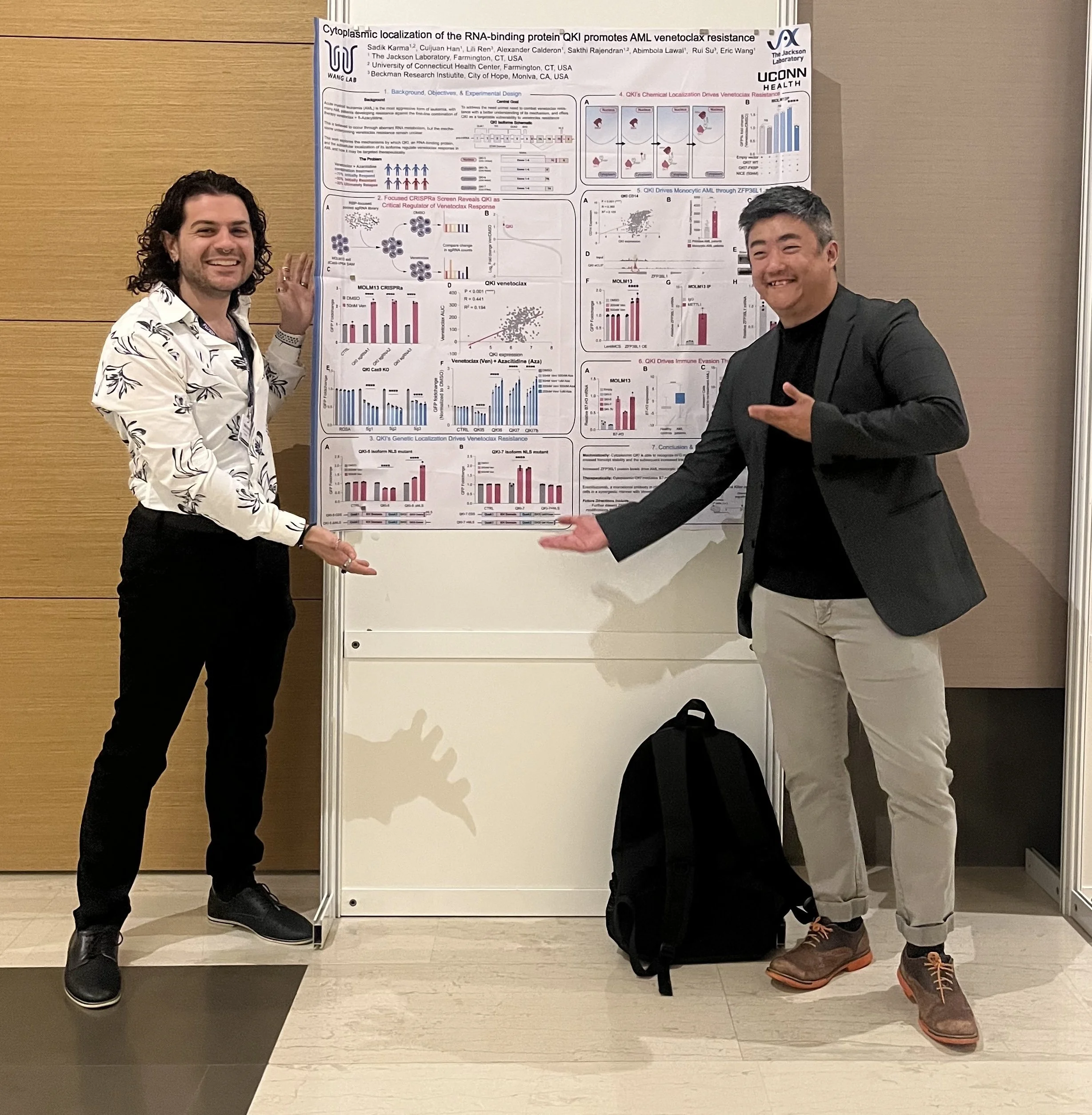 July 2025: Sadik's first conference @Fusion hematologic malignancies!