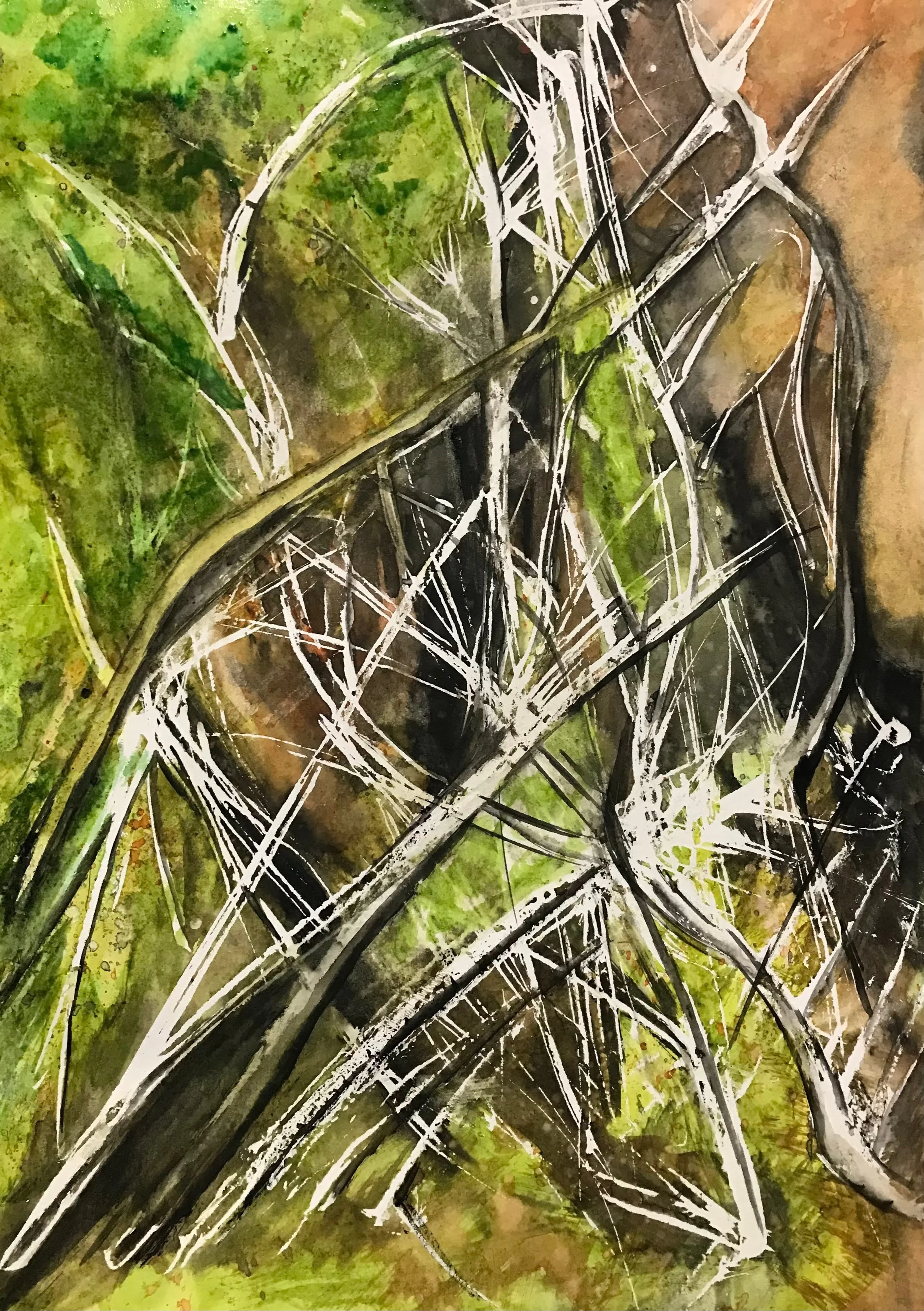 "Sticks and Stones" Available for sale.
120€