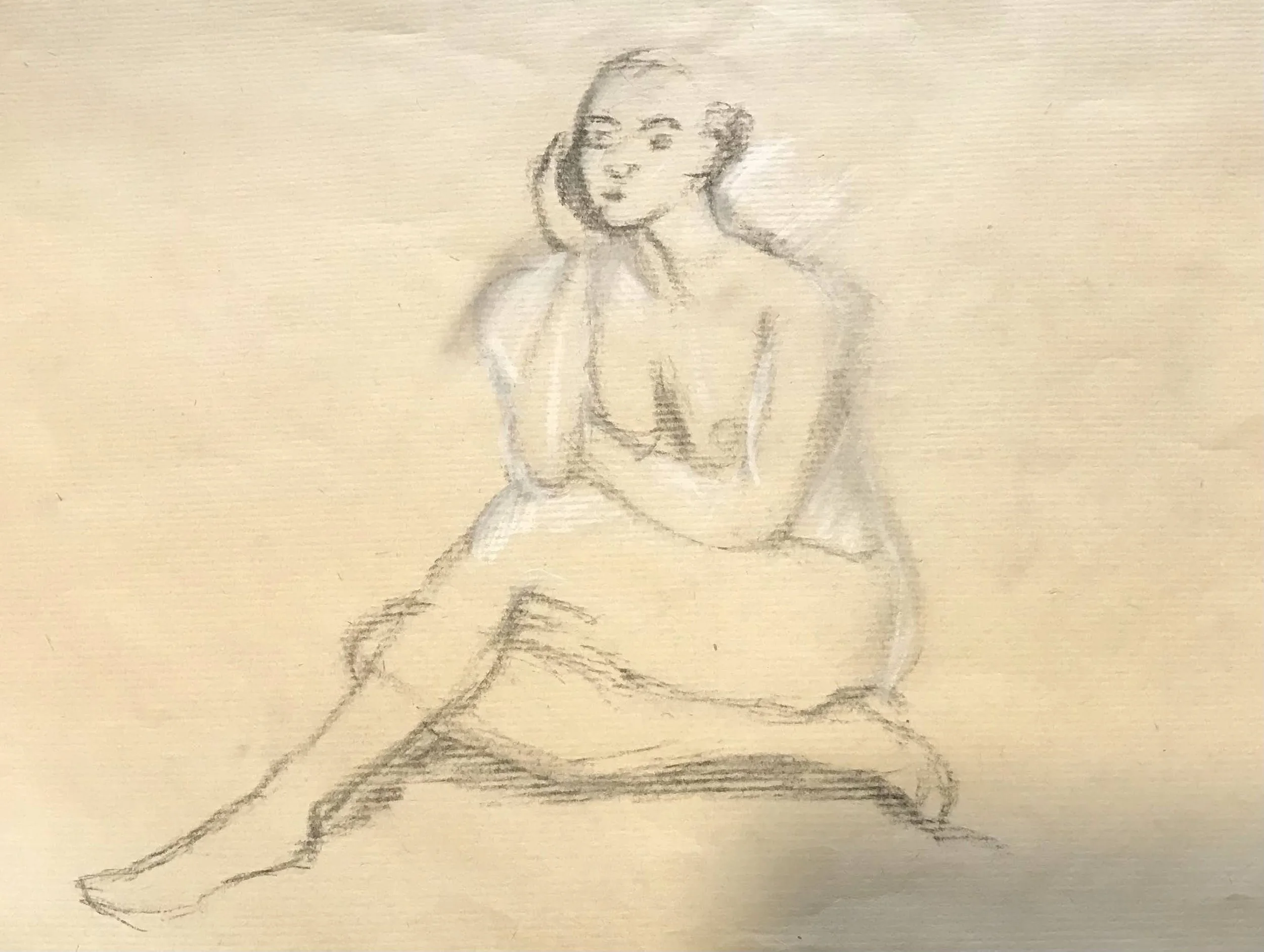 Life drawing dessin du modele 2022  nu thinking penseuse.jpg