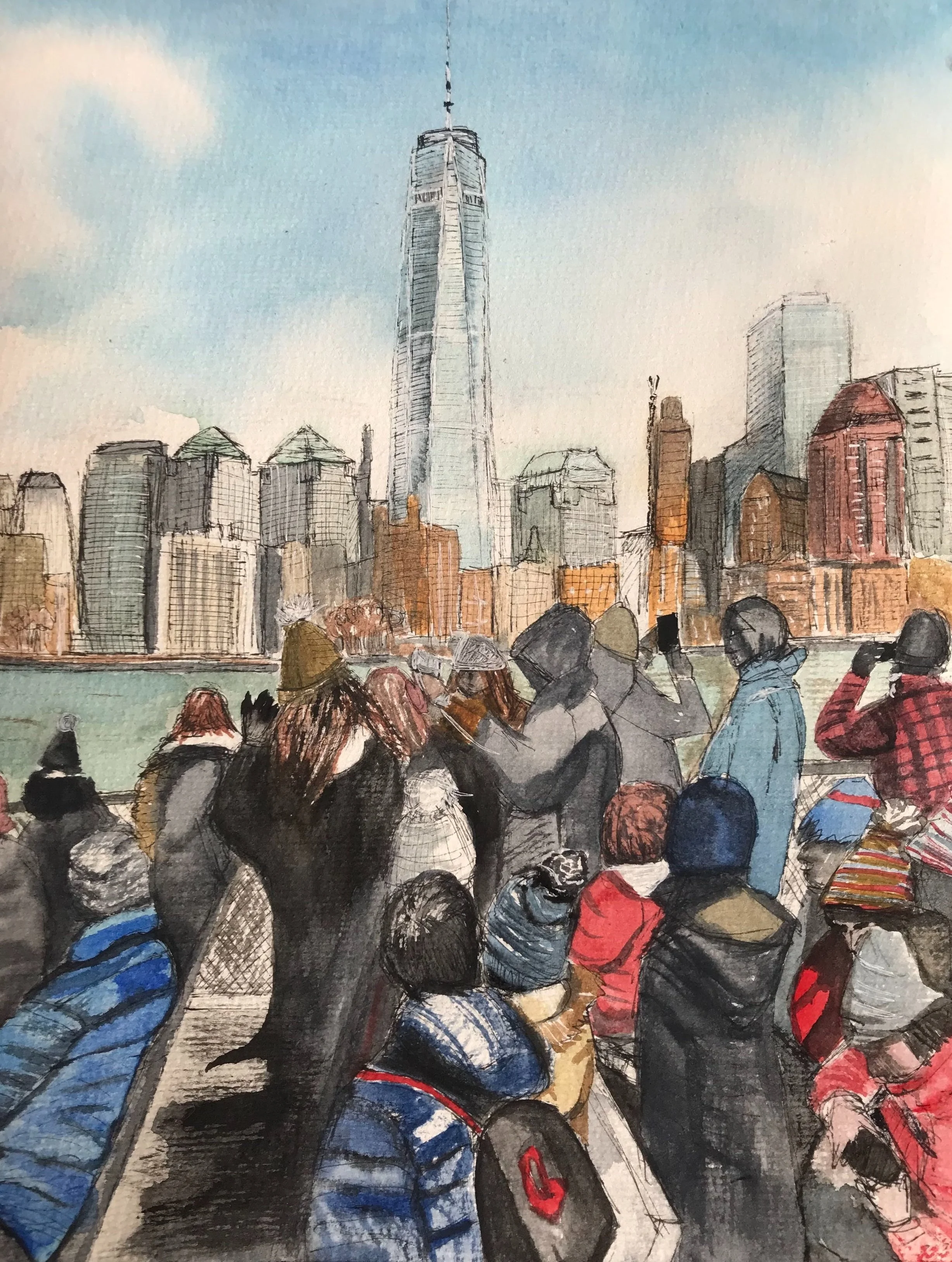 "New York Sightseeing." Available for sale.
100€