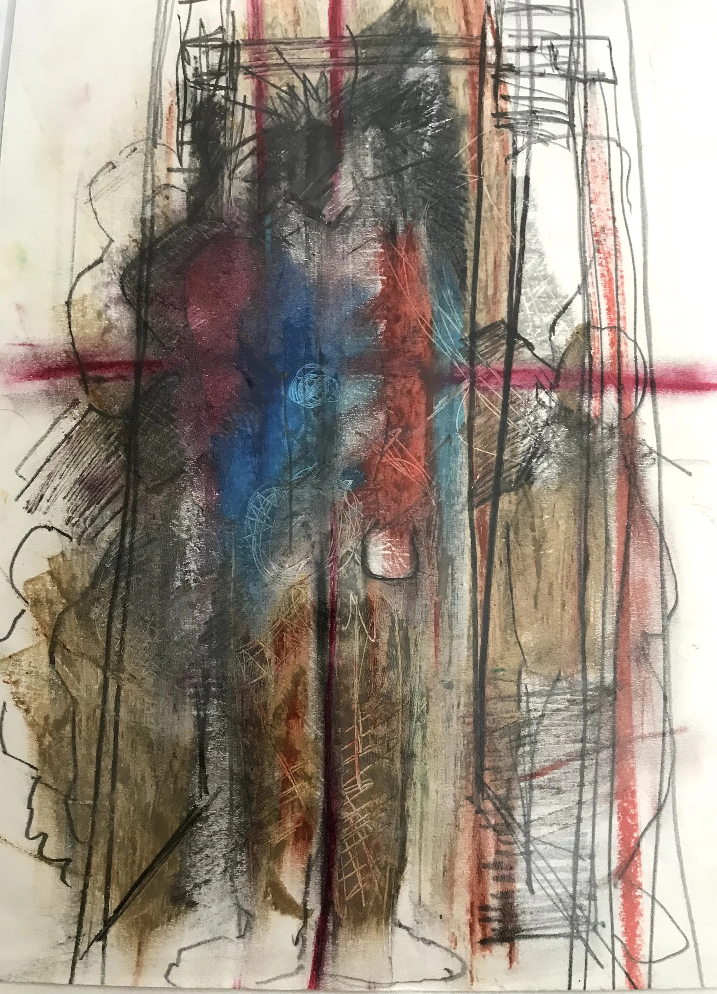 "Let it bleed." 1994. Not for sale.
In a private collection.