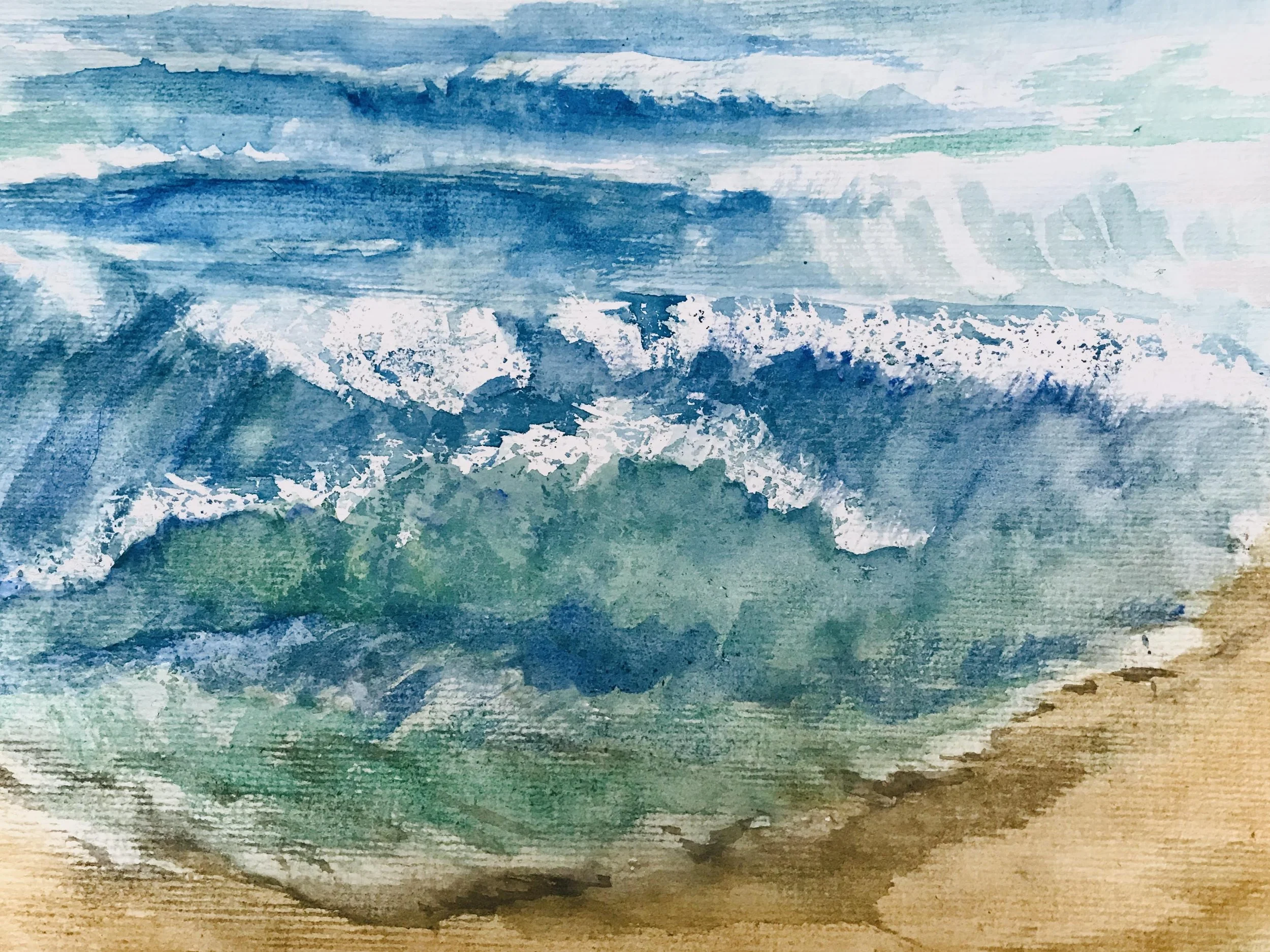 "Waves" Available for sale.
120€