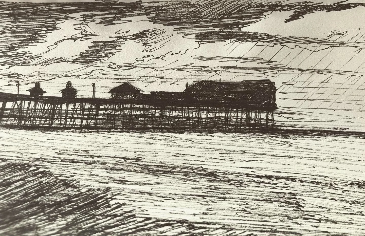 "Blackpool Pier." No longer available for sale.