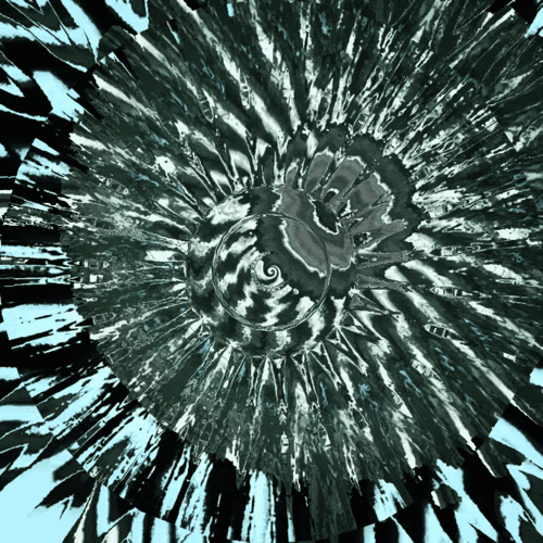 "Fractal" 2018. Digital collage and animation/Collage et animation numérique. Not available for sale.