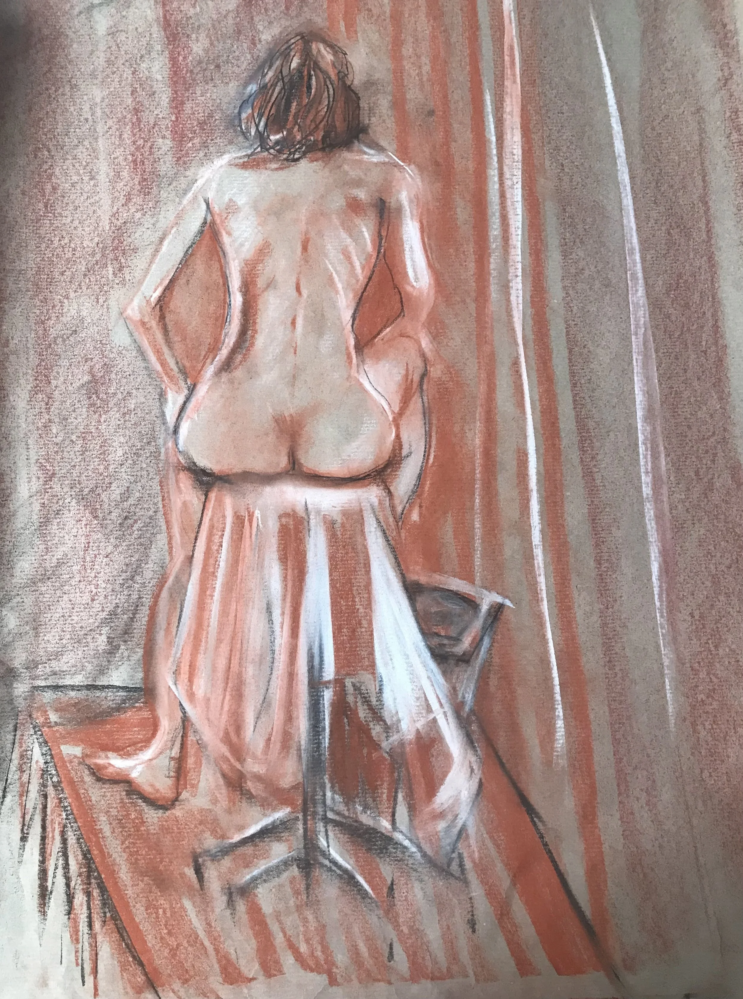 "Regard drapé." 2023. Soon available for sale 160€.