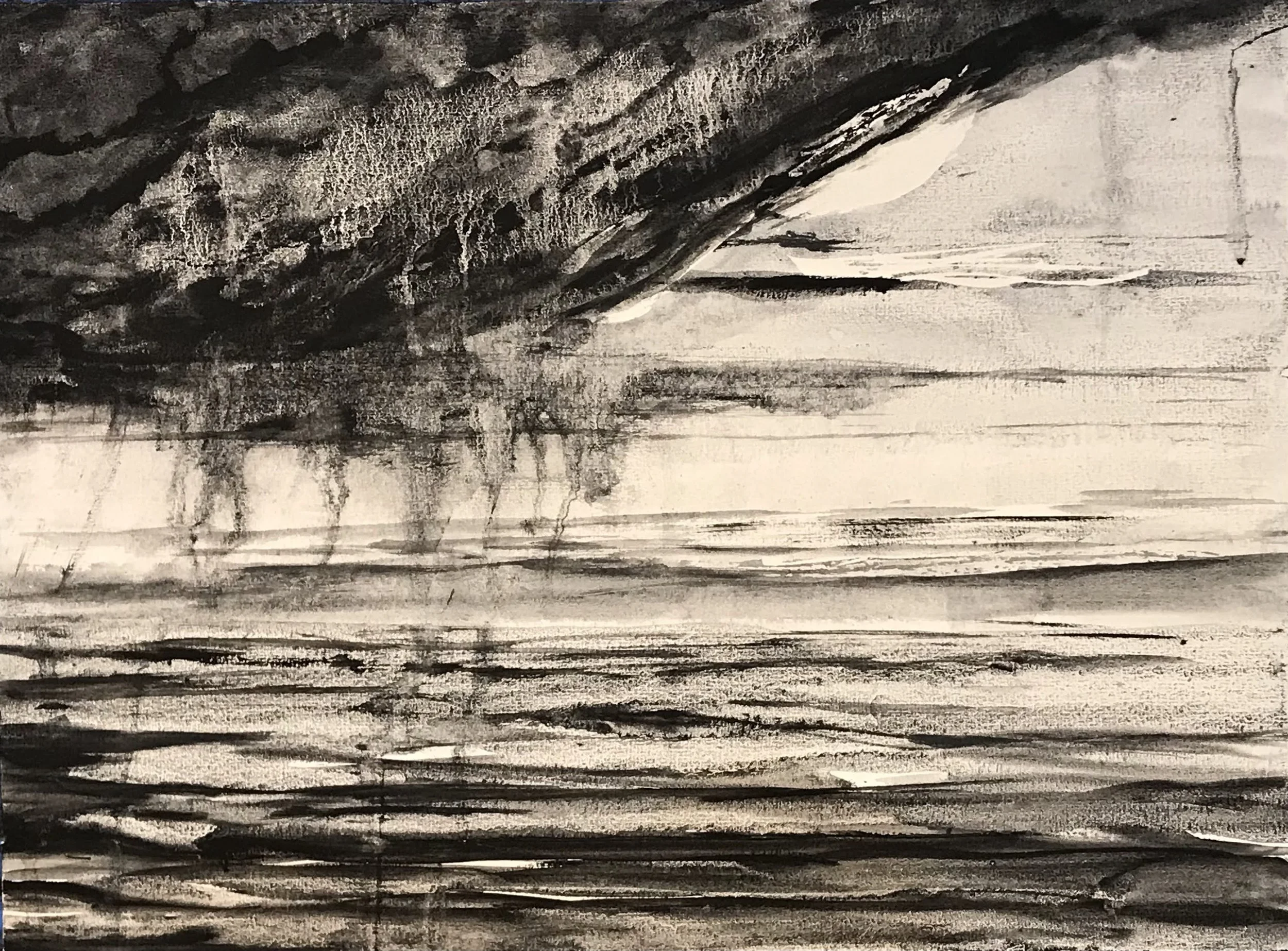 Caverne marine A3 Watercolour Aquarelle.jpg