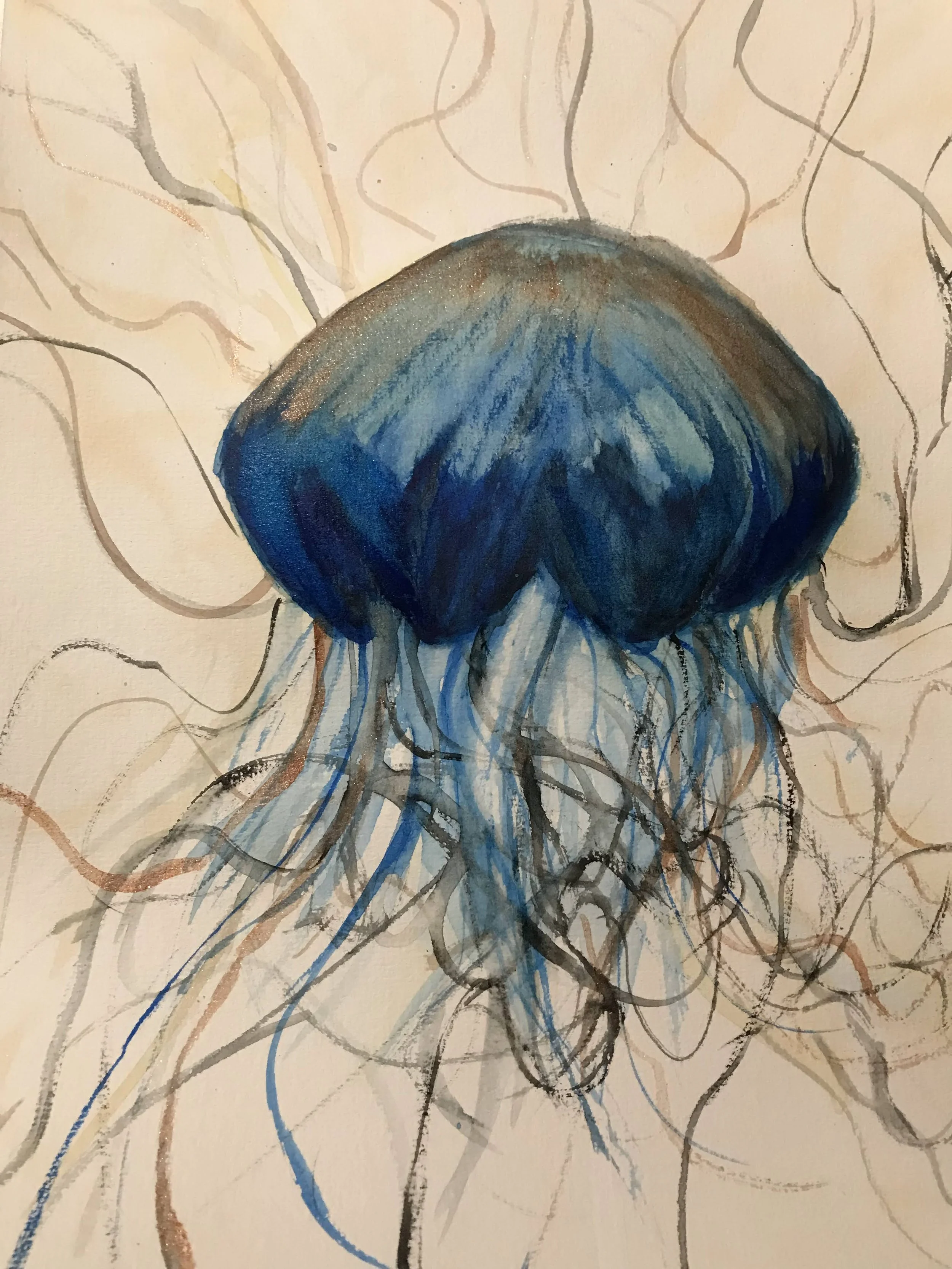 "Jellyfish" Available for sale.
120€
