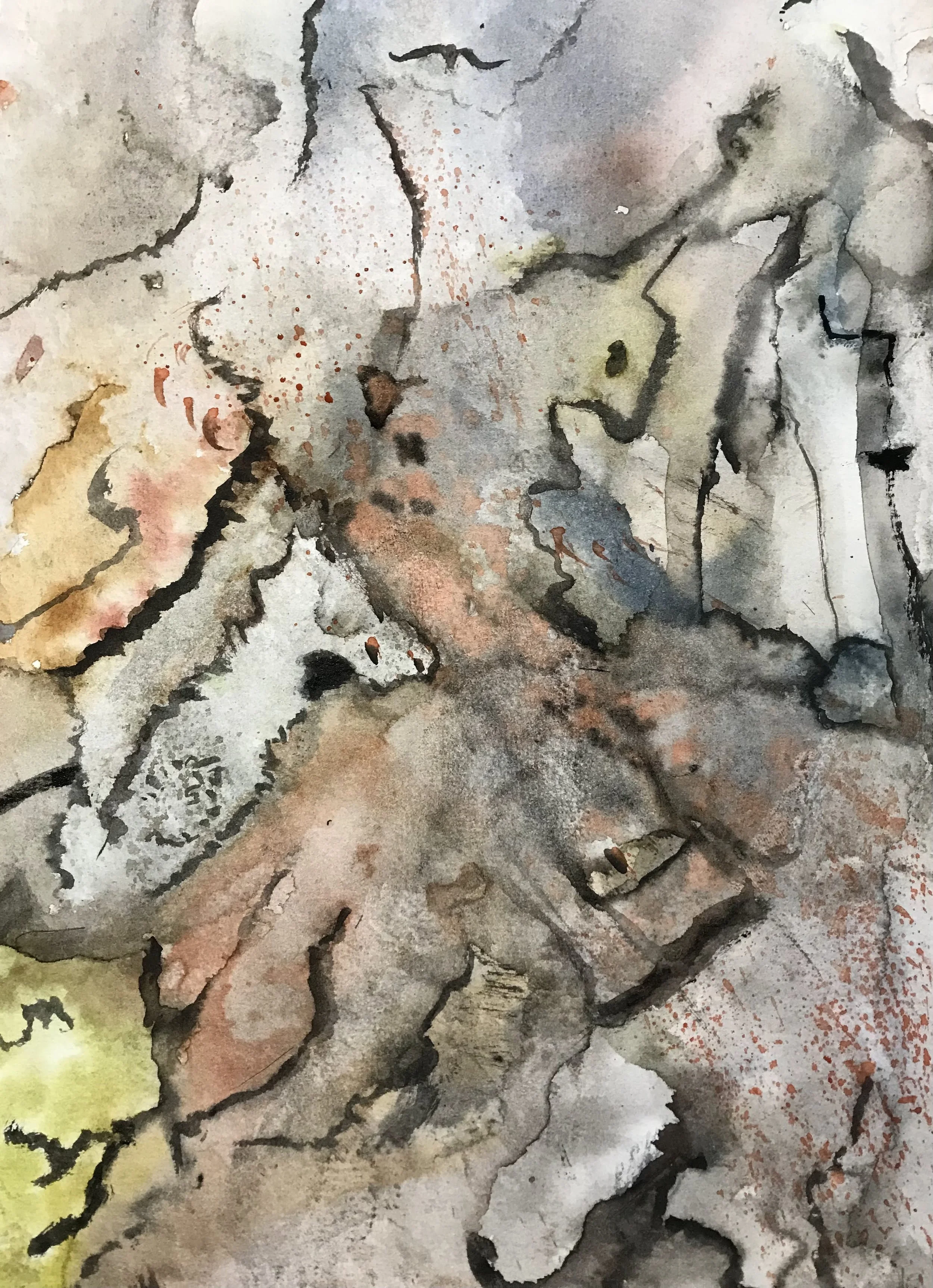 "Rockflow scape." Available for sale.
120€