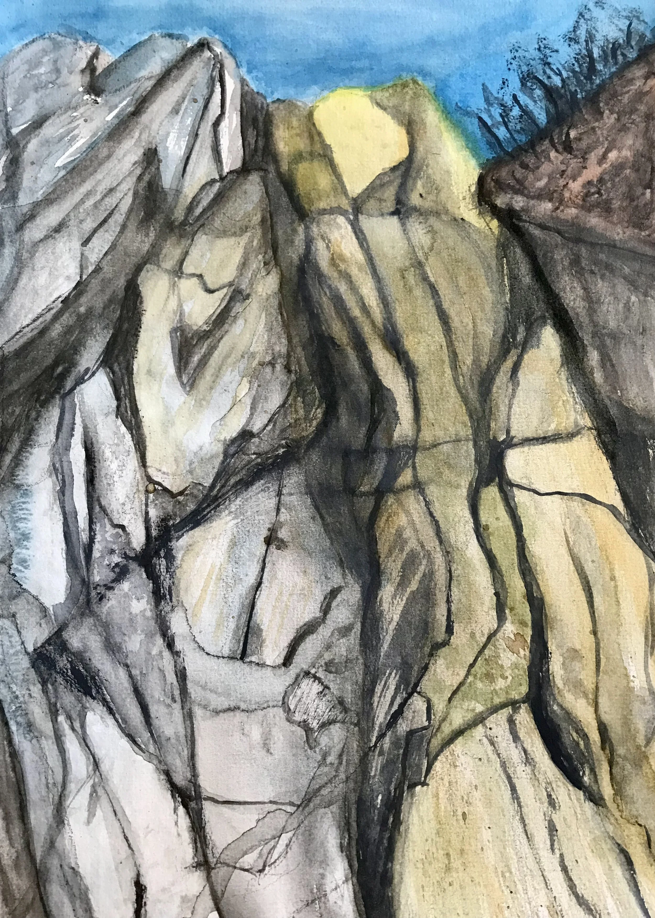 "Corsican crag" Available for sale.
120€