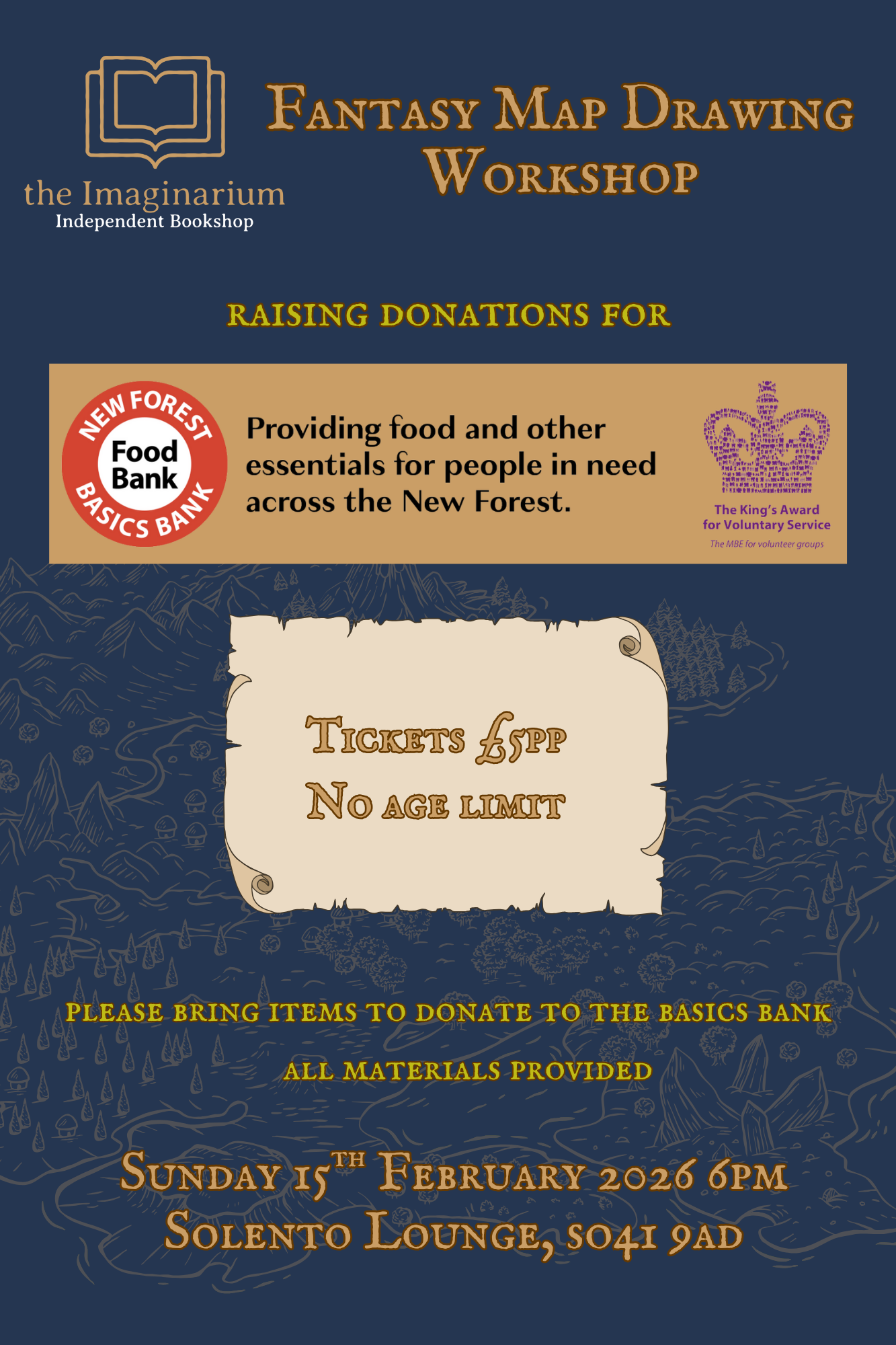 Fantasy Map Drawing Workshop