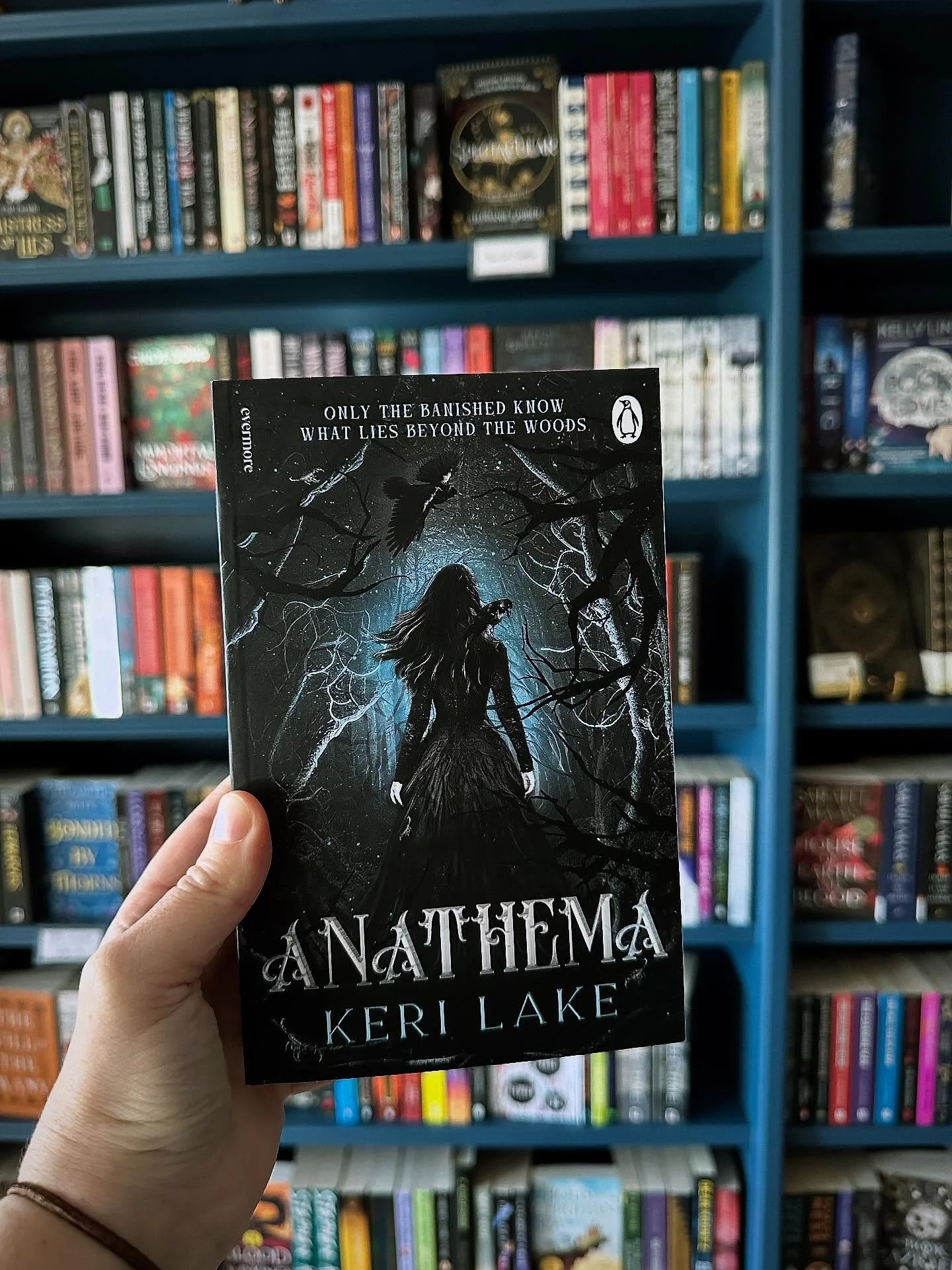 Out today! 🎉 the wait is over!

 A spellbinding gothic dark fantasy about a shunned woman who is forced beyond the mortal realm&rsquo;s forbidden boundary, into a terrifying world of cursed souls and grotesque creatures.

Only the banished know what