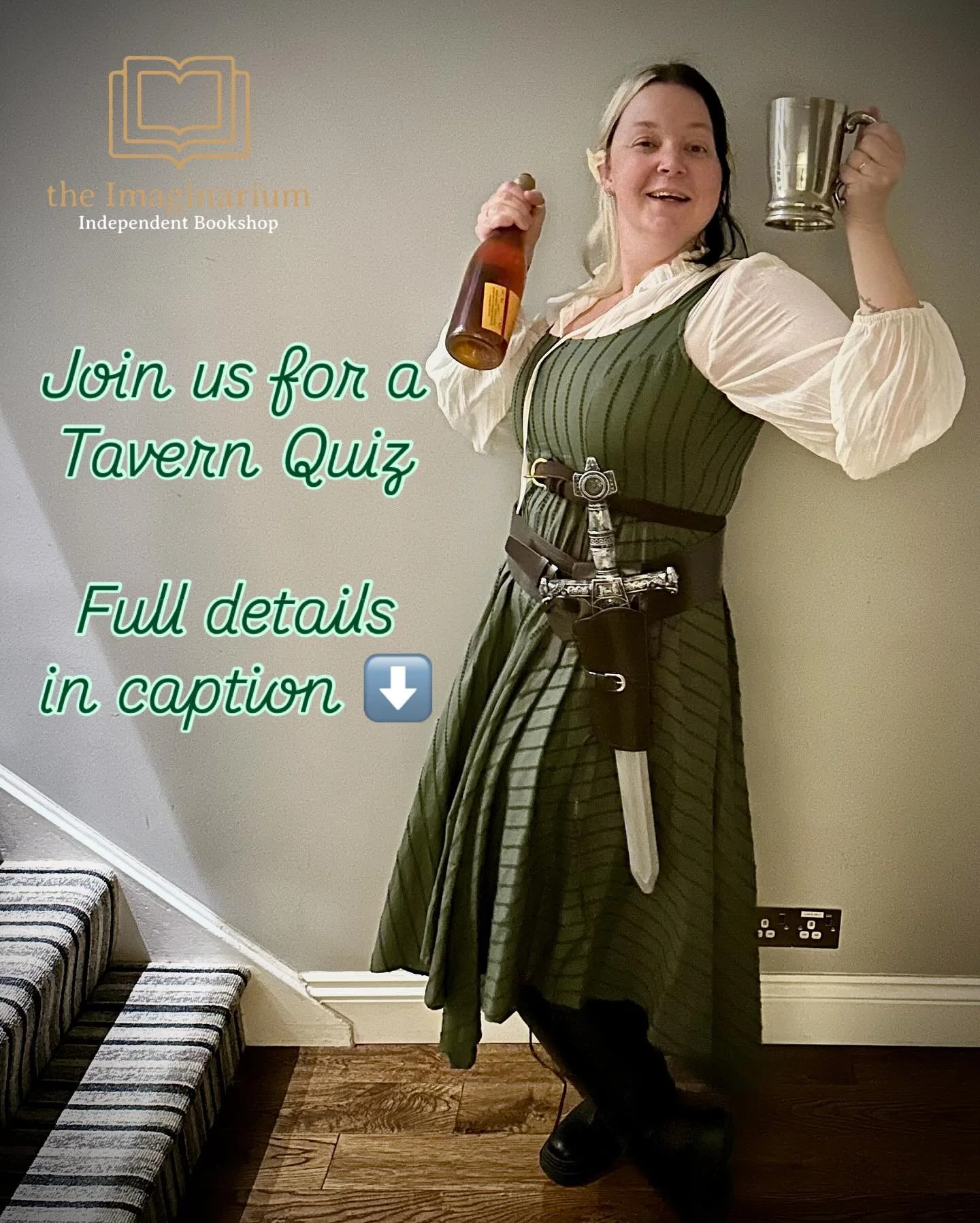In conjunction with @pownewforest and @vibrantforest we&rsquo;re hosting a tavern quiz! 

Join us at the Vibrant Forest on Thursday 30th October, for a quiz on all things Halloween, fantasy, sci-fi and anything else I fancy 🤣

It&rsquo;s just a bit 