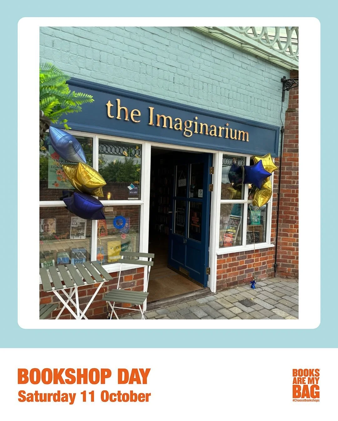 Tomorrow is #bookshopday 🎉

This is a chance for everyone to show their love for the bookshops that make the community. 

We&rsquo;re biased, but we think bookshops are vital places. Helping people connect with great books, with authors, and with ea