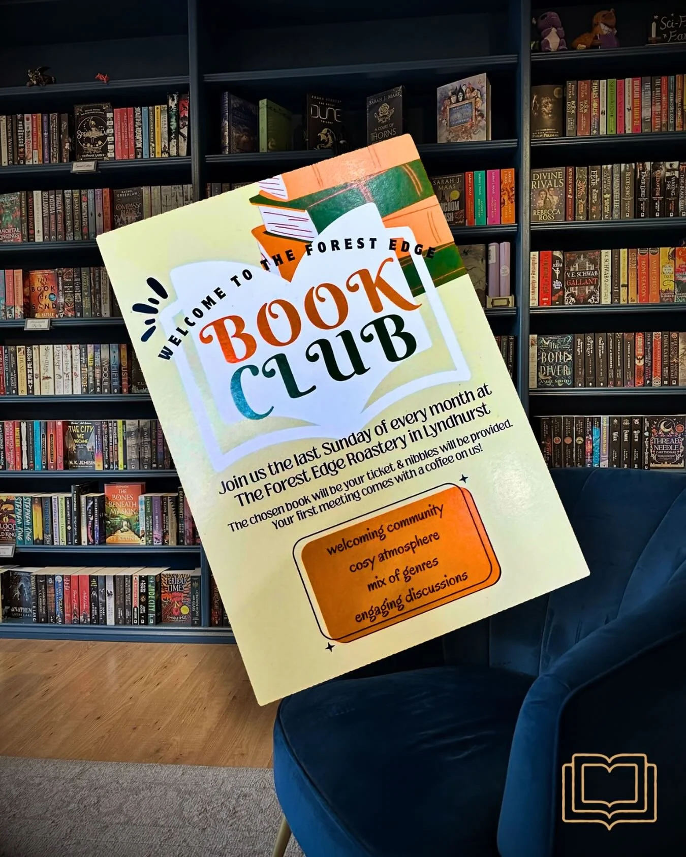 We&rsquo;re very excited to be partnering with the wonderful people over at @forestedgeroasting to help support their new book club! 

What better combo than books and coffee (they also do fantastic tea and hot chocolate!) 📚☕️

We love to able to wo