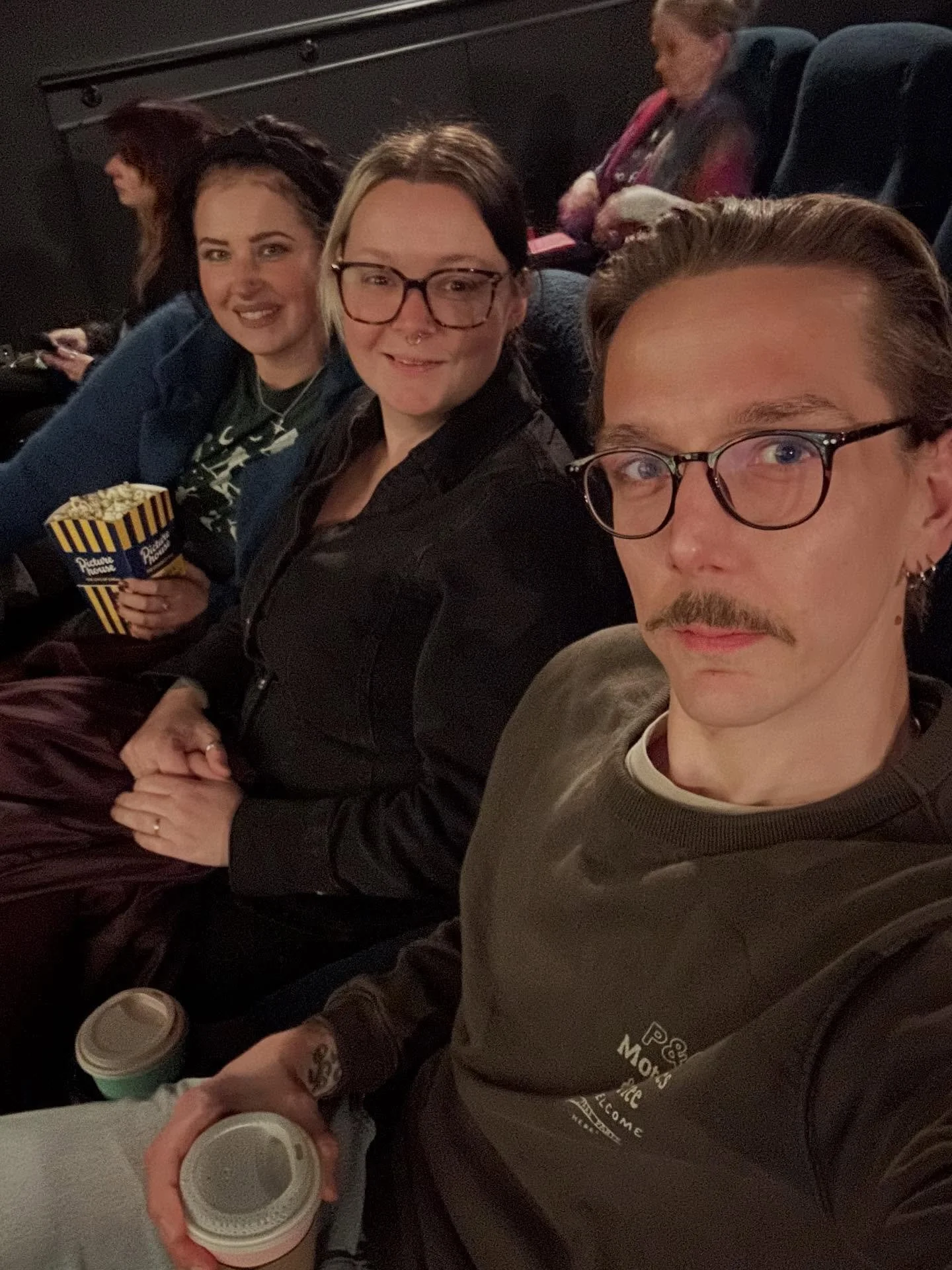 𝓣𝓮𝓪𝓶 𝓸𝓾𝓽𝓲𝓷𝓰

We&rsquo;ve hopped on our brooms and headed over to @picturehouses to listen to @drlaurakounine talk about the history of Witchcraft and women. 

It&rsquo;s a fascinating talk, looking at the gender divide of witches and the de