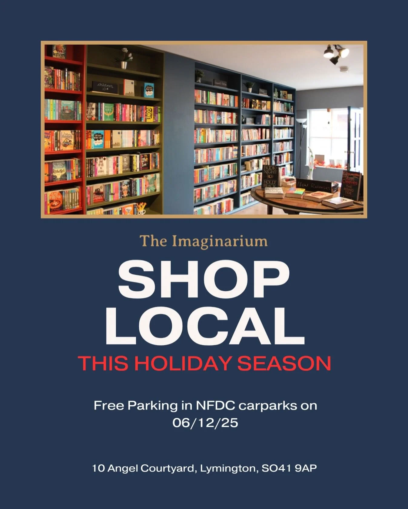 Shopping locally not only makes a difference to the small businesses that you use; it also makes a difference to your local community. 

Independent retailers are more likely to support charities and causes in your area; they employ local people, the