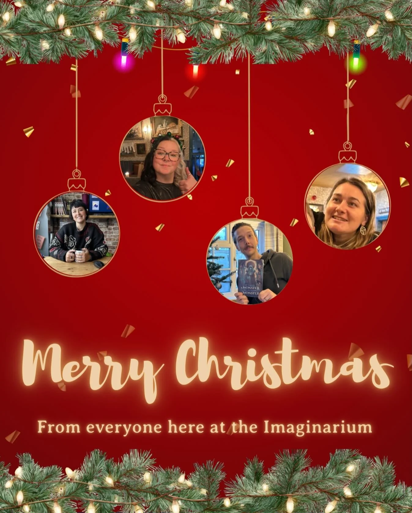 Aaand we&rsquo;re closed! 

We want to thank each and everyone of you for you continued support and wish all you and yours a very merry Christmas. 

We will be closed until Saturday 27th at 10am, at which point you can come and spend those vouchers ?