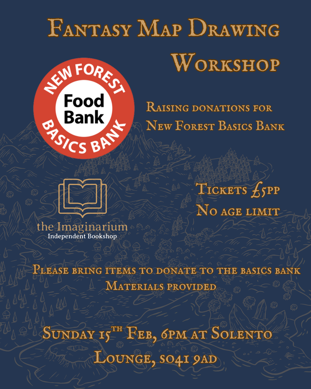 Fantasy Map Drawing Workshop