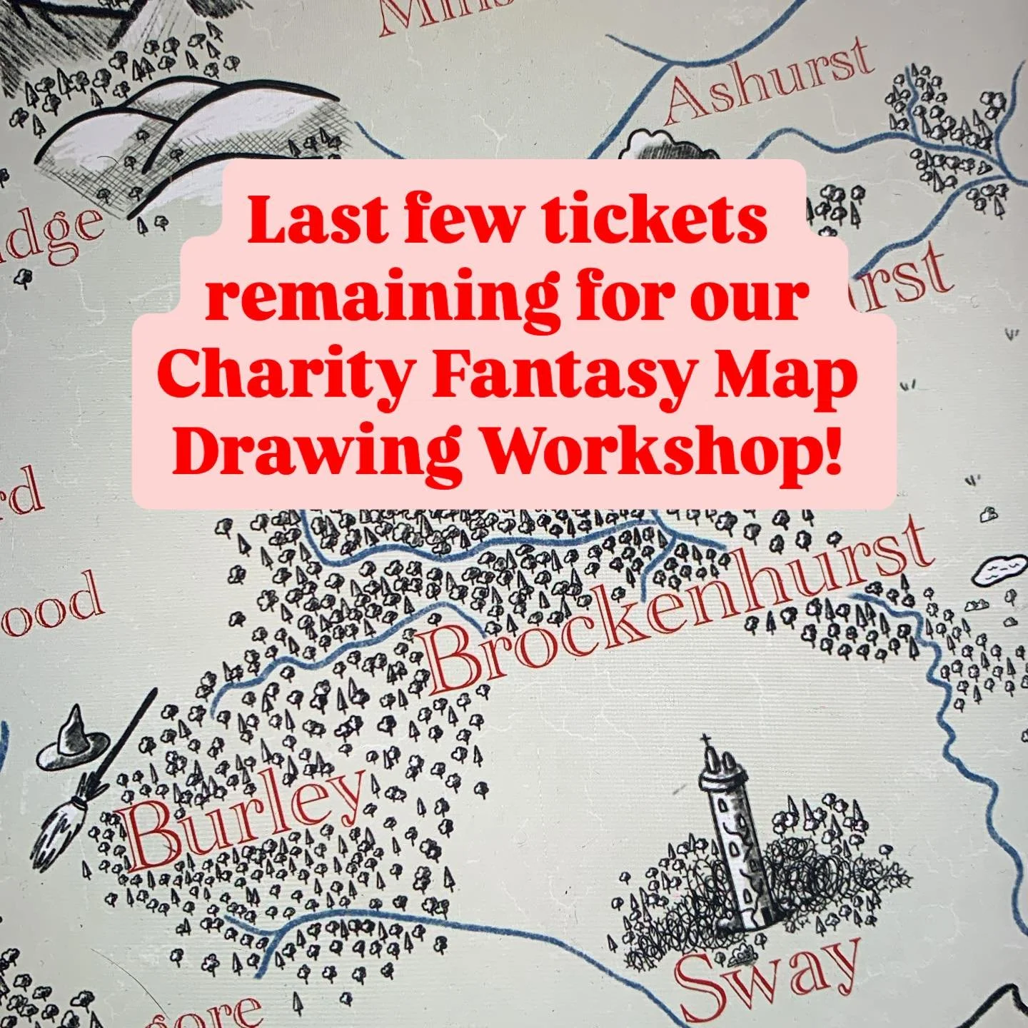 Last few Tickets remaining!! 🎫 

Come and join us at Solento Lounge and learn how to draw your own Fantasy Map! 

All ages and abilities welcome! 🗺️ 

Full details on our website ☺️