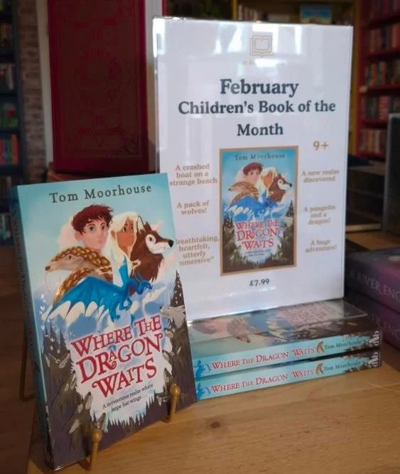 New Month = New Kid&rsquo;s Book of the Month! 📖 

This month we are reading WHERE THE DRAGON WAITS by Tom Moorhouse :) 🐉 

Available in the shop and online - this magical story promises huge adventure, friendship and a pangolin, which Amy is most 