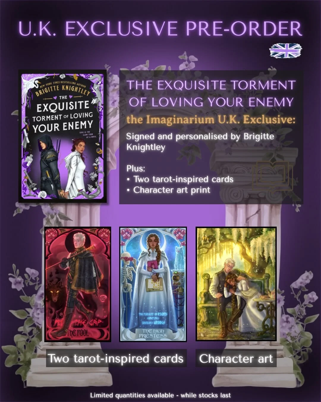 🇬🇧U.K. Exclusive Pre-Order!🇬🇧

We&rsquo;re outrageously excited to share that we&rsquo;ve teamed up with the wonderfully talented @brigitteknightley to offer Imaginarium customers a deal you won&rsquo;t get anywhere else.

The Exquisite Torment o