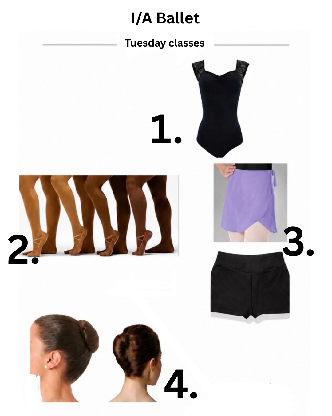ballet dress code, evans Ga 
