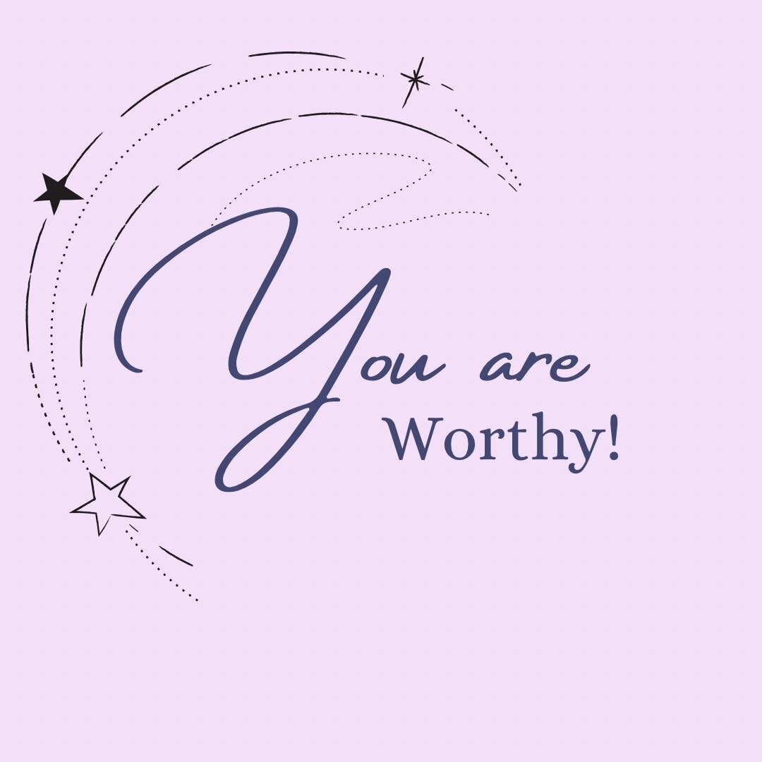 Regardless of what you may hear, think or feel- YOU ARE WORTHY. 
Worthy of great things, happiness, love&hellip;
This list goes on !