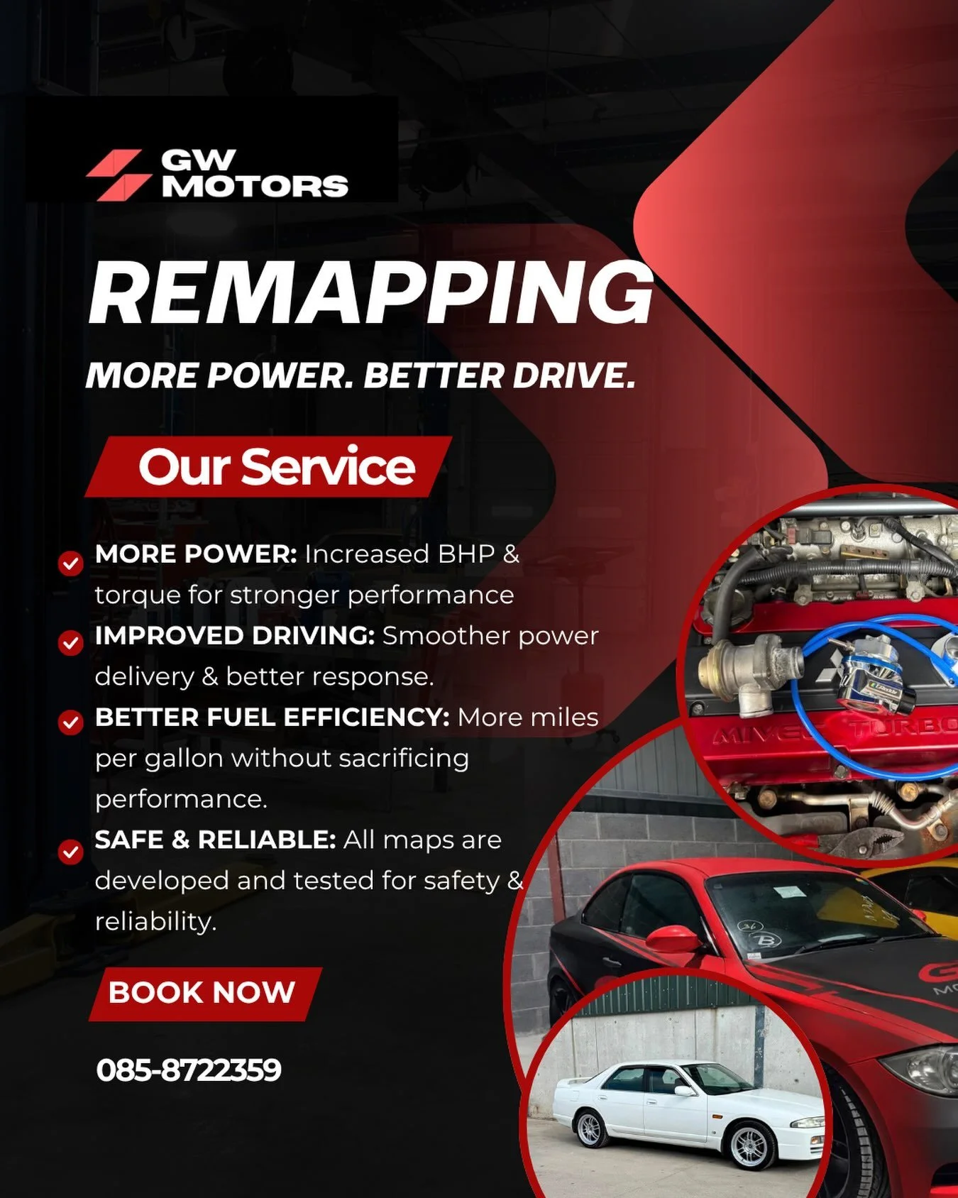 WhatsApp or DM us for a remapping quote 📱