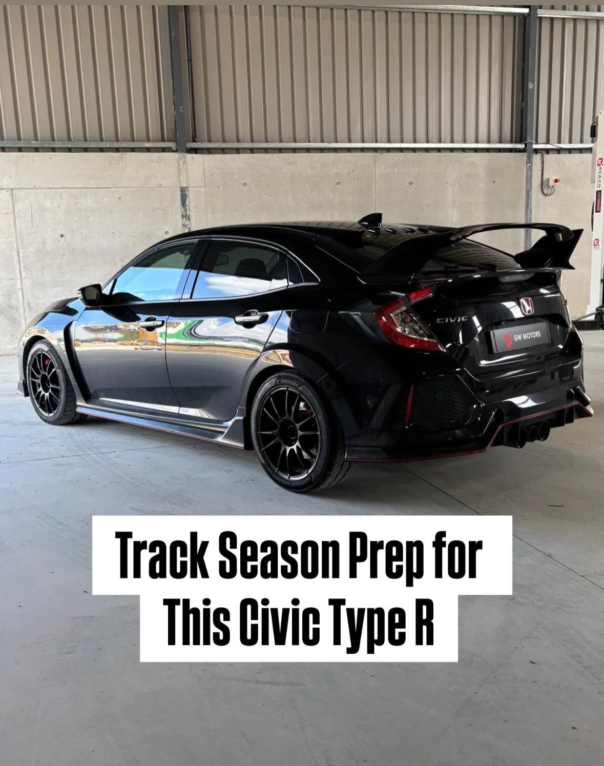 We had this lovely Civic Type R in for track prep and maintenance this week 💨