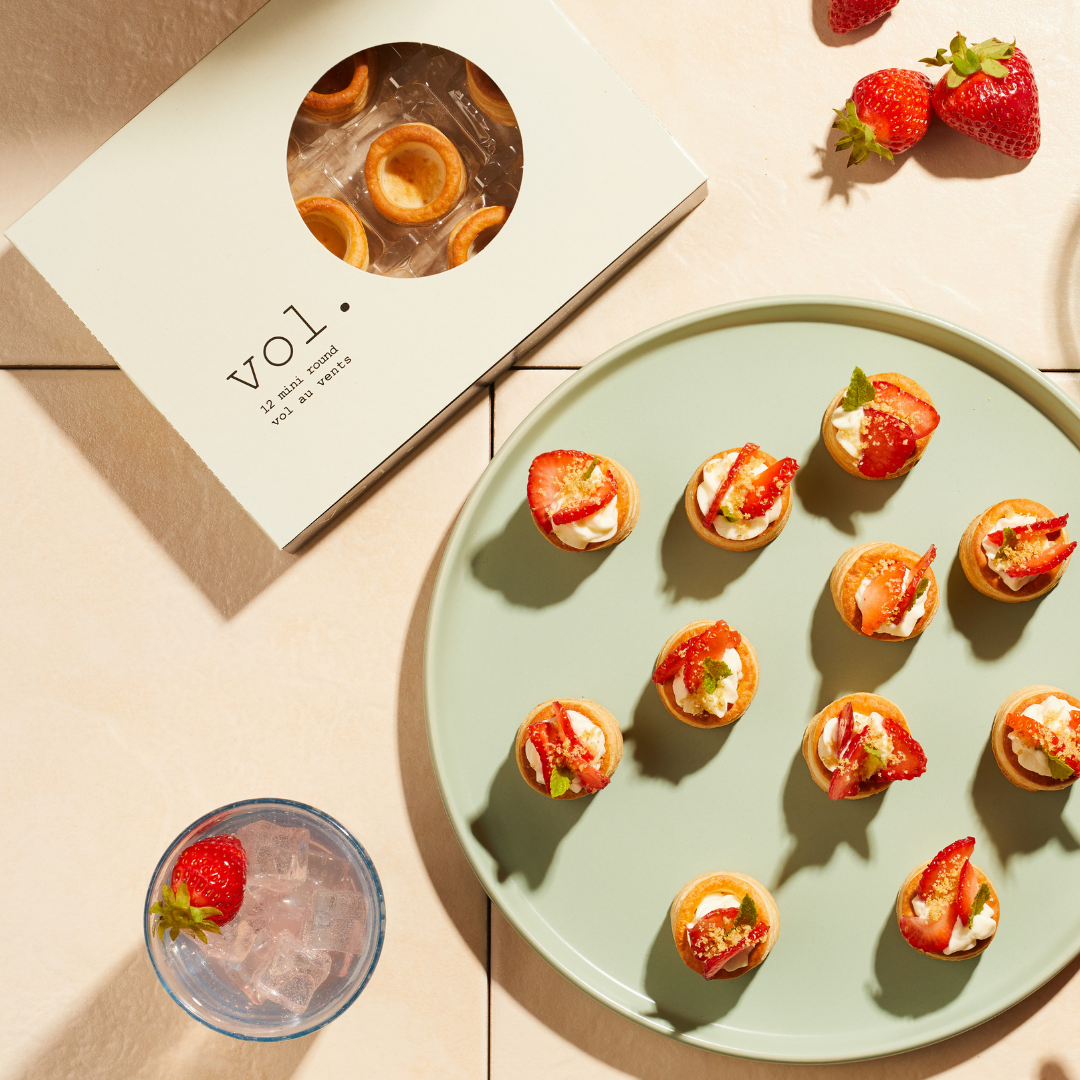 Sweet Summer Vol-au-Vents:  easy filling ideas