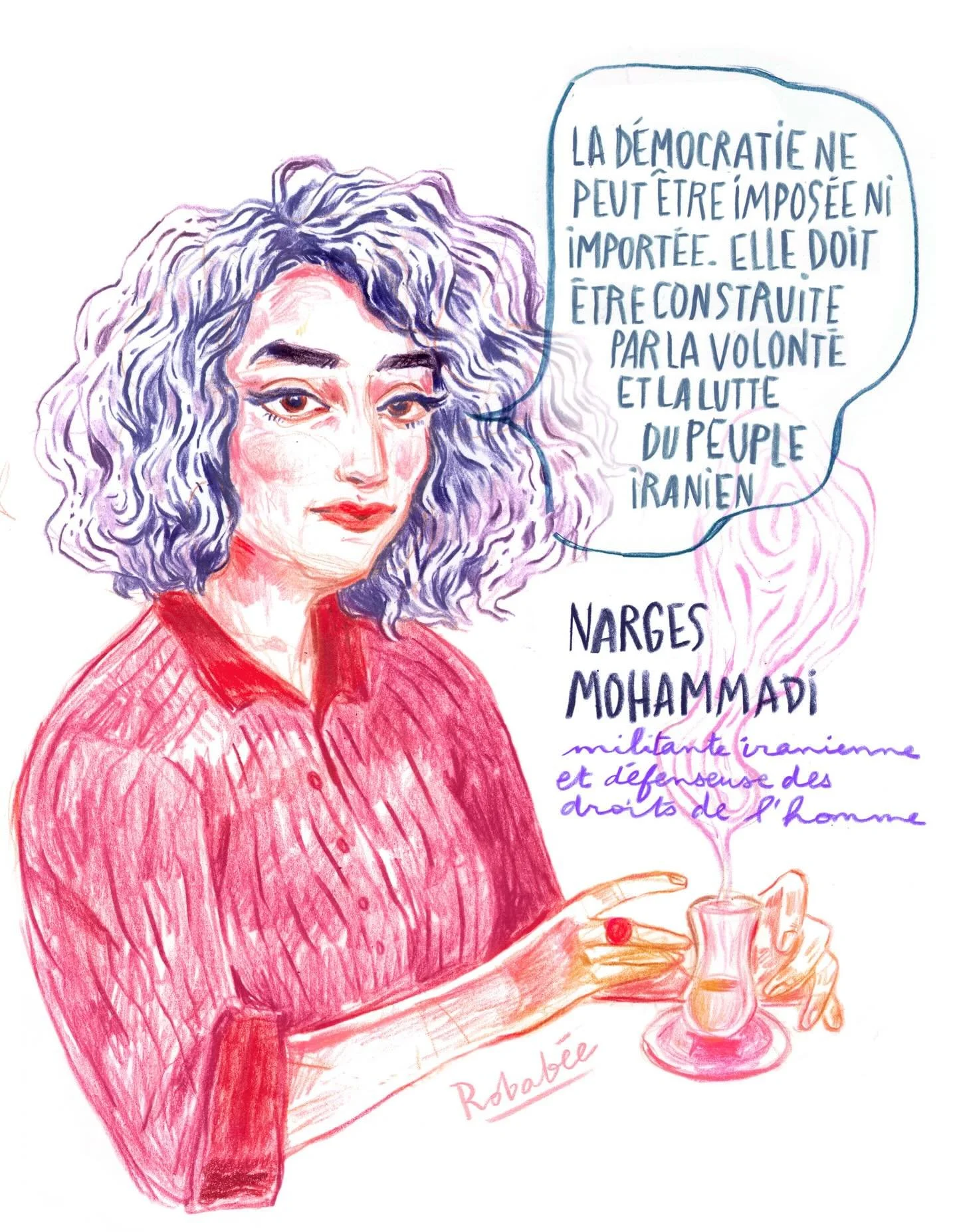 &laquo;&nbsp;Ce n&rsquo;est pas la peine de timbrer ce mouvement avec l&rsquo;effigie du fils de l&rsquo;ancien Chah d&rsquo;Iran. C&rsquo;est un mouvement qui vient de la profondeur m&ecirc;me de la soci&eacute;t&eacute; (&hellip;) la catastrophe po