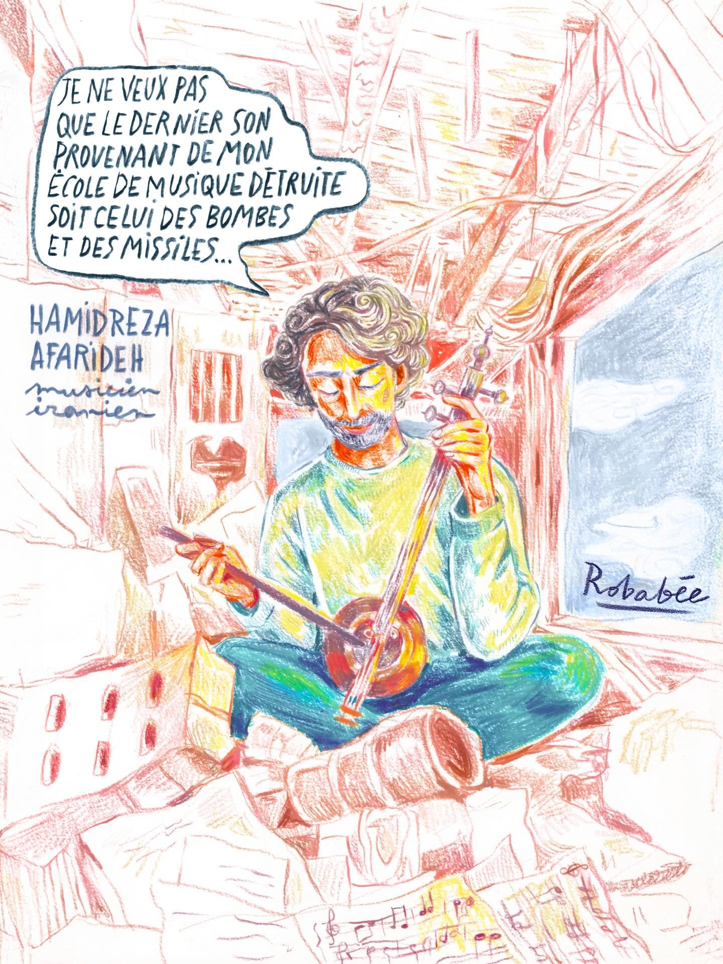 &laquo;&nbsp;Aujourd&rsquo;hui c&rsquo;&eacute;tait le dernier jour pour dire au revoir &agrave; mon &eacute;cole...

Je me r&eacute;p&egrave;te depuis quelques jours :
&Ccedil;a devrait &ecirc;tre le dernier son de la musique pas des bombes et des m