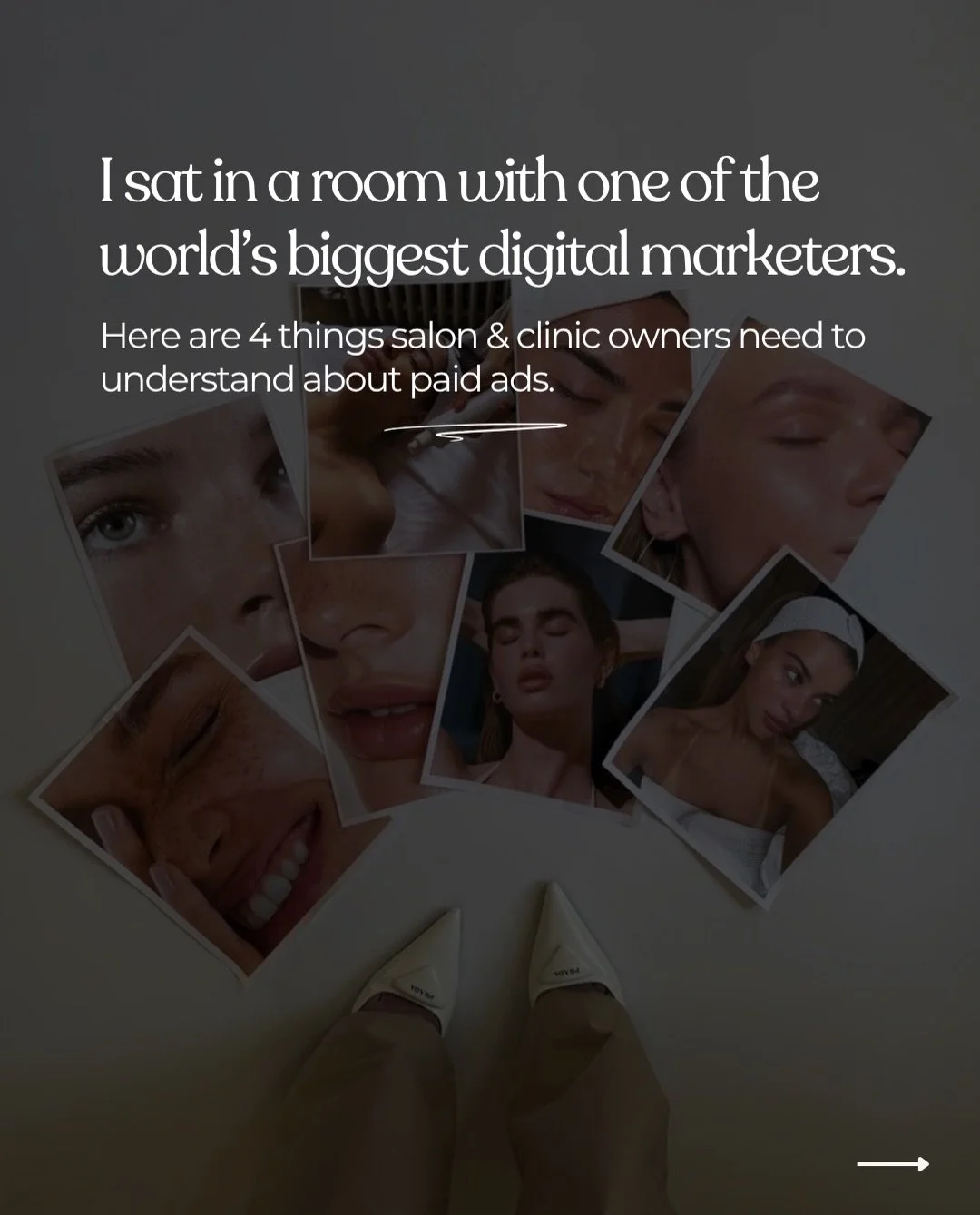 I sat in a room with one of the world&rsquo;s biggest digital marketers and here are four things that salon and clinic owners need to understand about paid ads. 👀 👇🏼

These four points immediately made me think about what we see every day working 