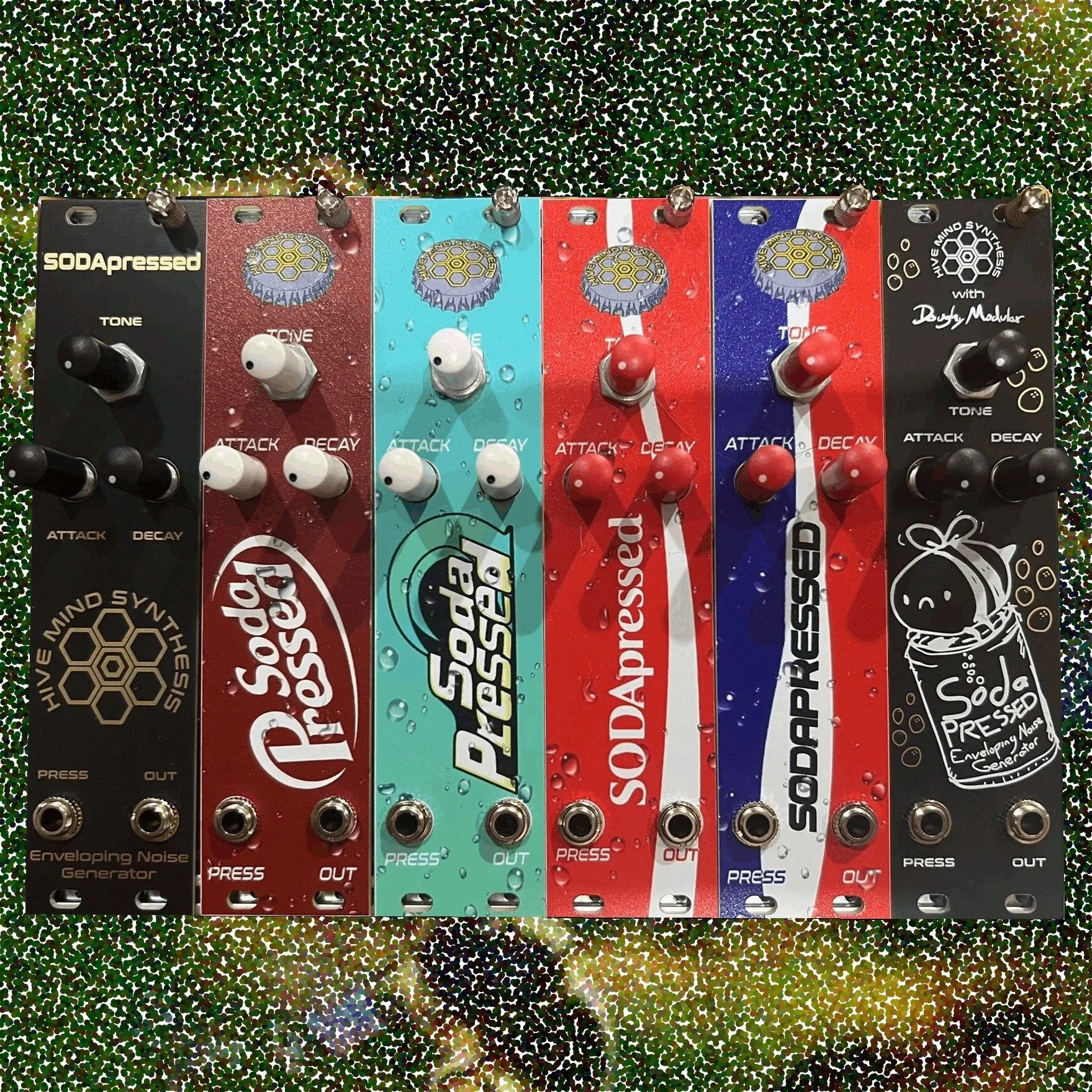 Come see me at @buchla_n_friends this weekend, at the @megamodularcorp table.  We'll have Honey Solar CV Boxes, Ducklings, Protomatos, and one of each of the 6 SODApressed modules.  See you there! #duckling #euroracksynth #eurorackmodularsynth #buchl