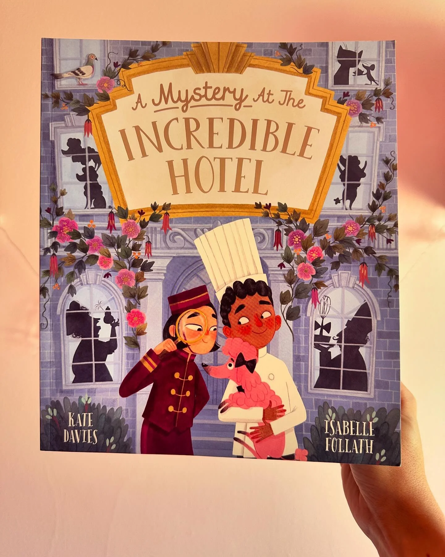 The current fav is this new book my daughter was gifted by her aunt. 

A Mystery at the Incredible Hotel by Kate Davies is a beautifully illustrative and fun story about an aspiring detective and ambitious young chef. 

#books #kidsbooks #childrensbo