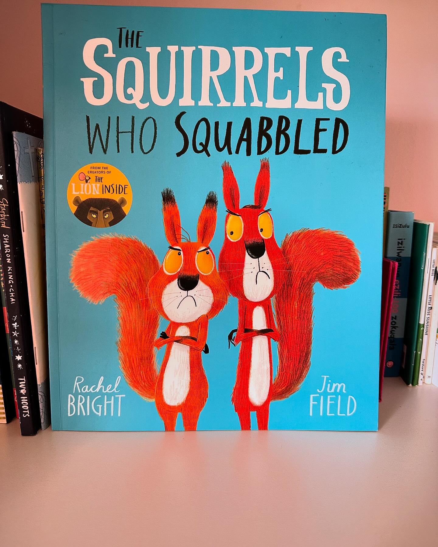 We took the The Squirrels Who Squabbled by @rachelbrightbooks out from the library and Baby Girl was heartbroken when it was time to return it 🙃

Fortunately I found a copy and she is delighted! May it help calm her super competitive spirit 😅

&ldq