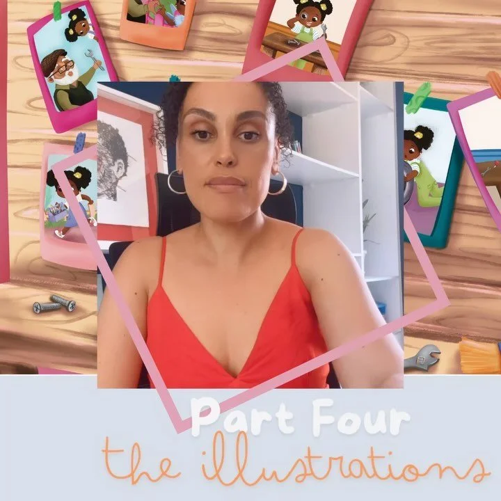 PART THREE- The Illustrations
1. Clarity - know what kind of illustrations you want to bring your story to life! 
2. Finding an illustrator - research, networks etc to find an illustrator who matches your style and budget! 
Illustrators, feel free to