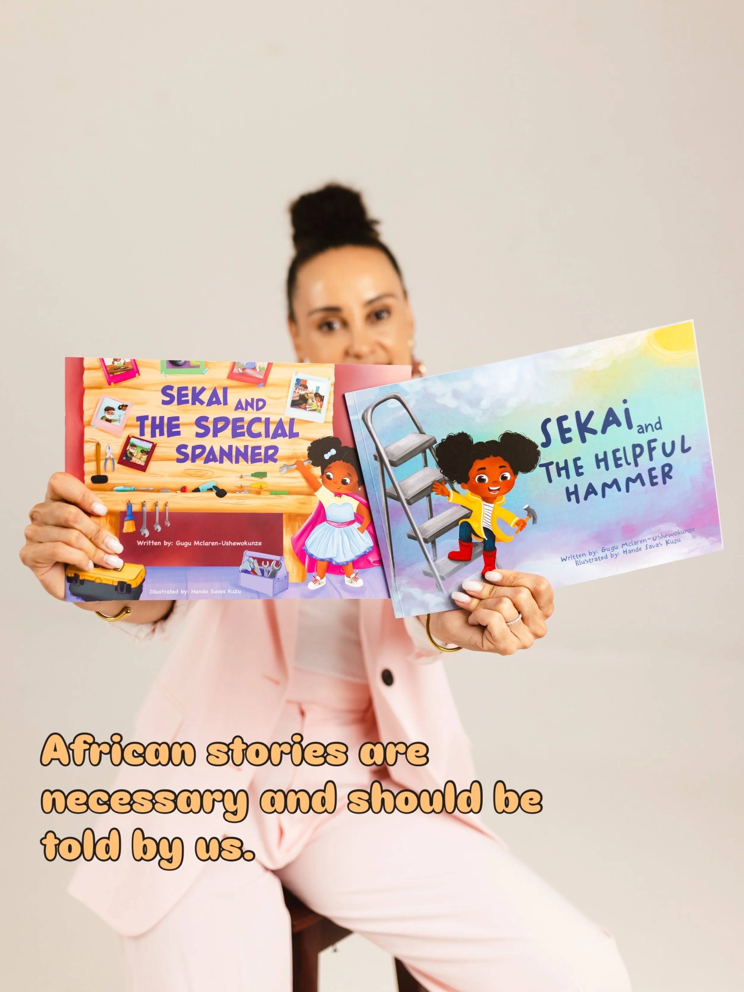 African stories matter.

They carry language, humour, rhythm, imagination and history.

They remind children that their lives, families, names and experiences are worthy of being written about too.

One of the most meaningful parts of this journey ha