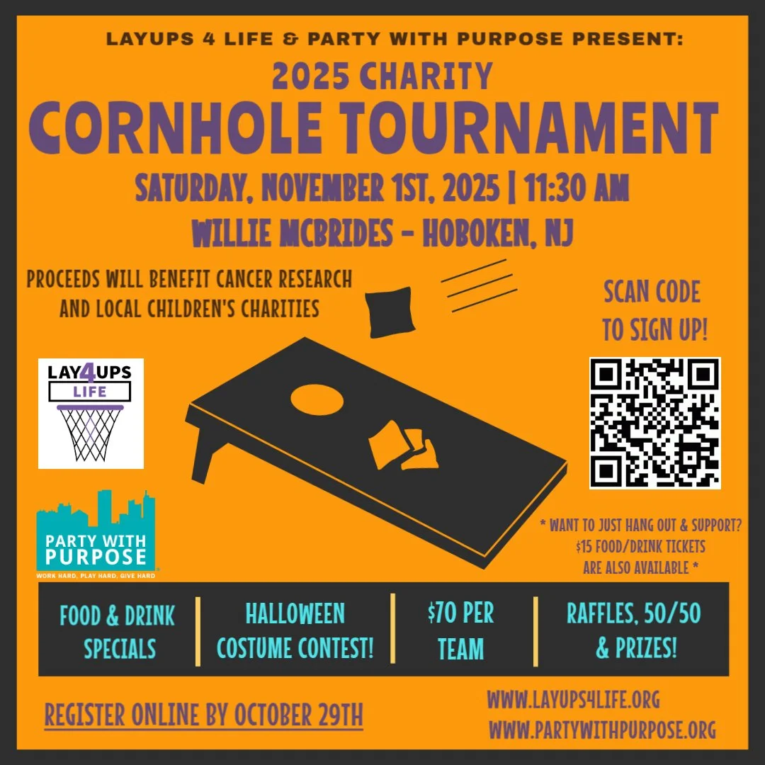SAVE THE DATE - CHARITY CORNHOLE TOURNAMENT