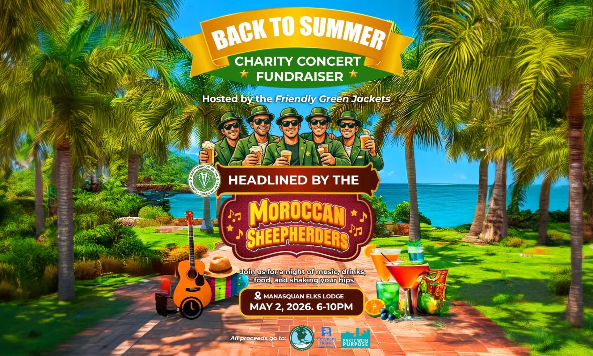 Back to Summer Charity Concert Fundraiser 