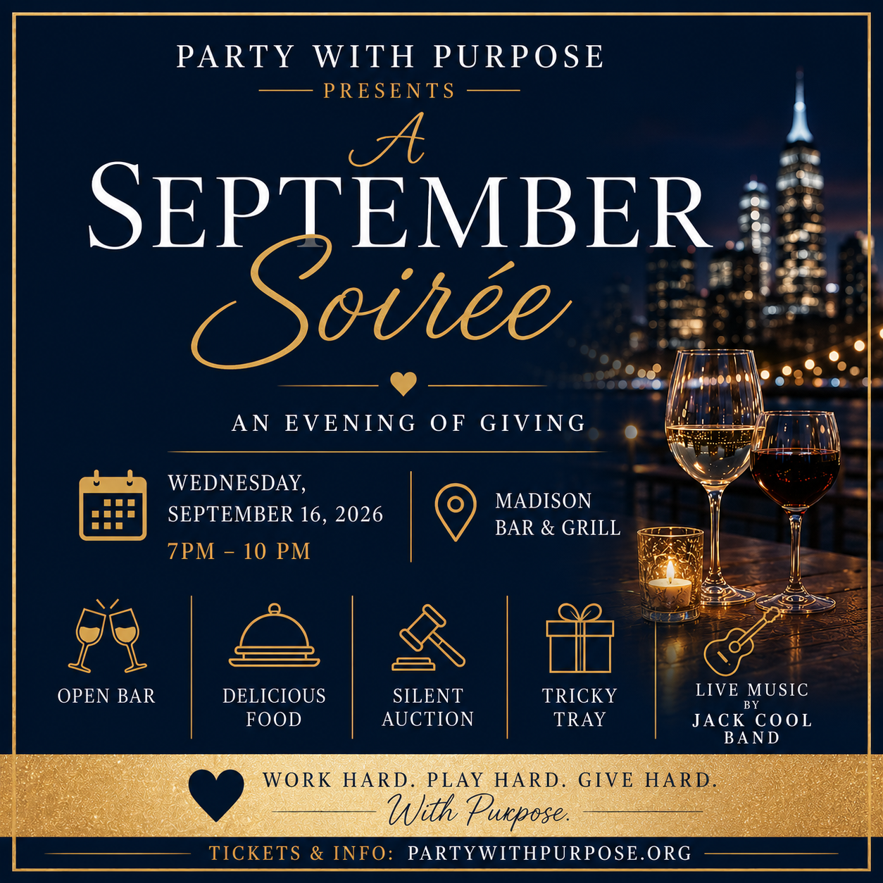 SAVE THE DATE - SEPTEMBER SOIREE