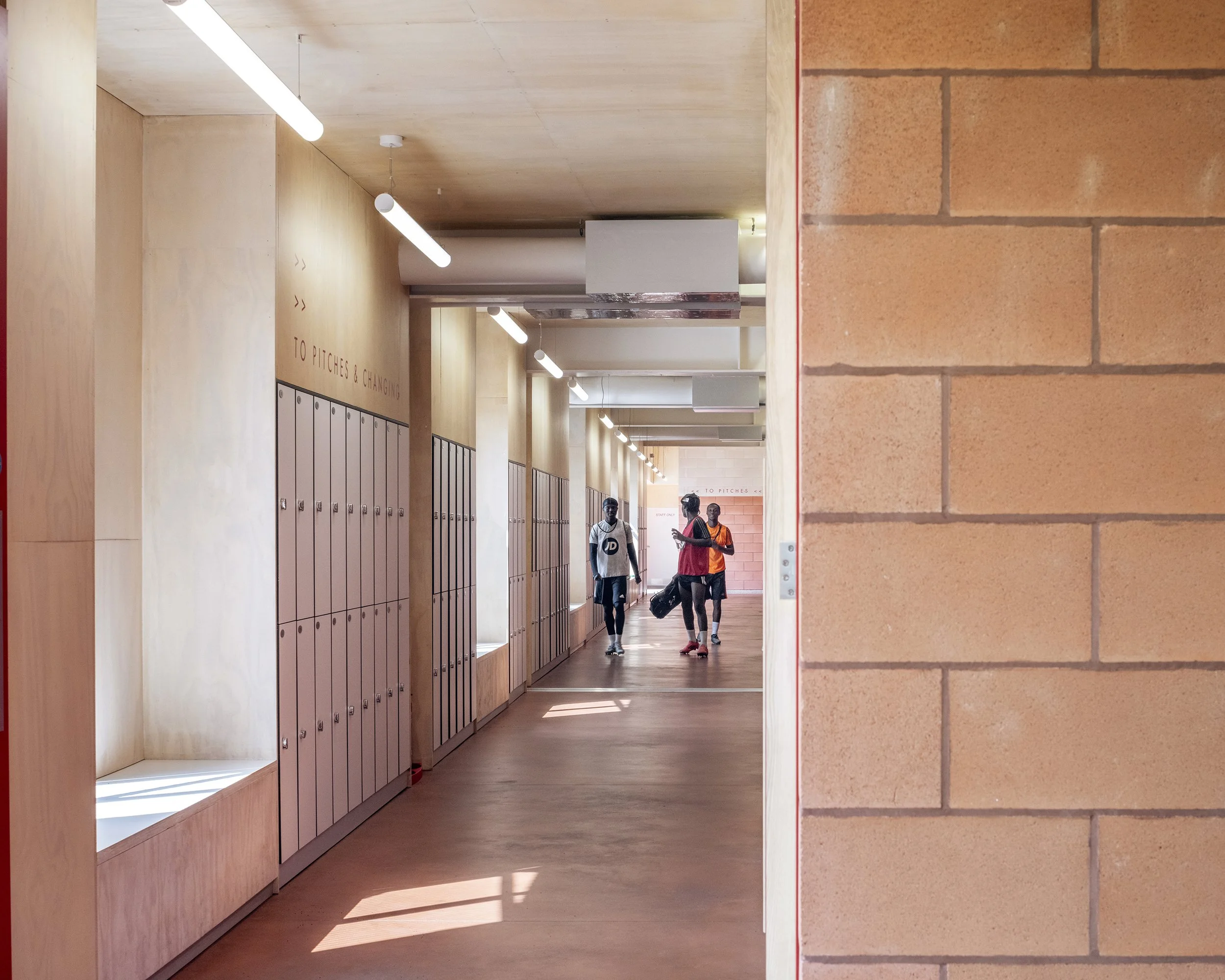 Kilian O’Sullivan Award Winning London Based Architectural Photographer & Interiors Photographer Burgess Park Sports Pavilion Bell Phillips