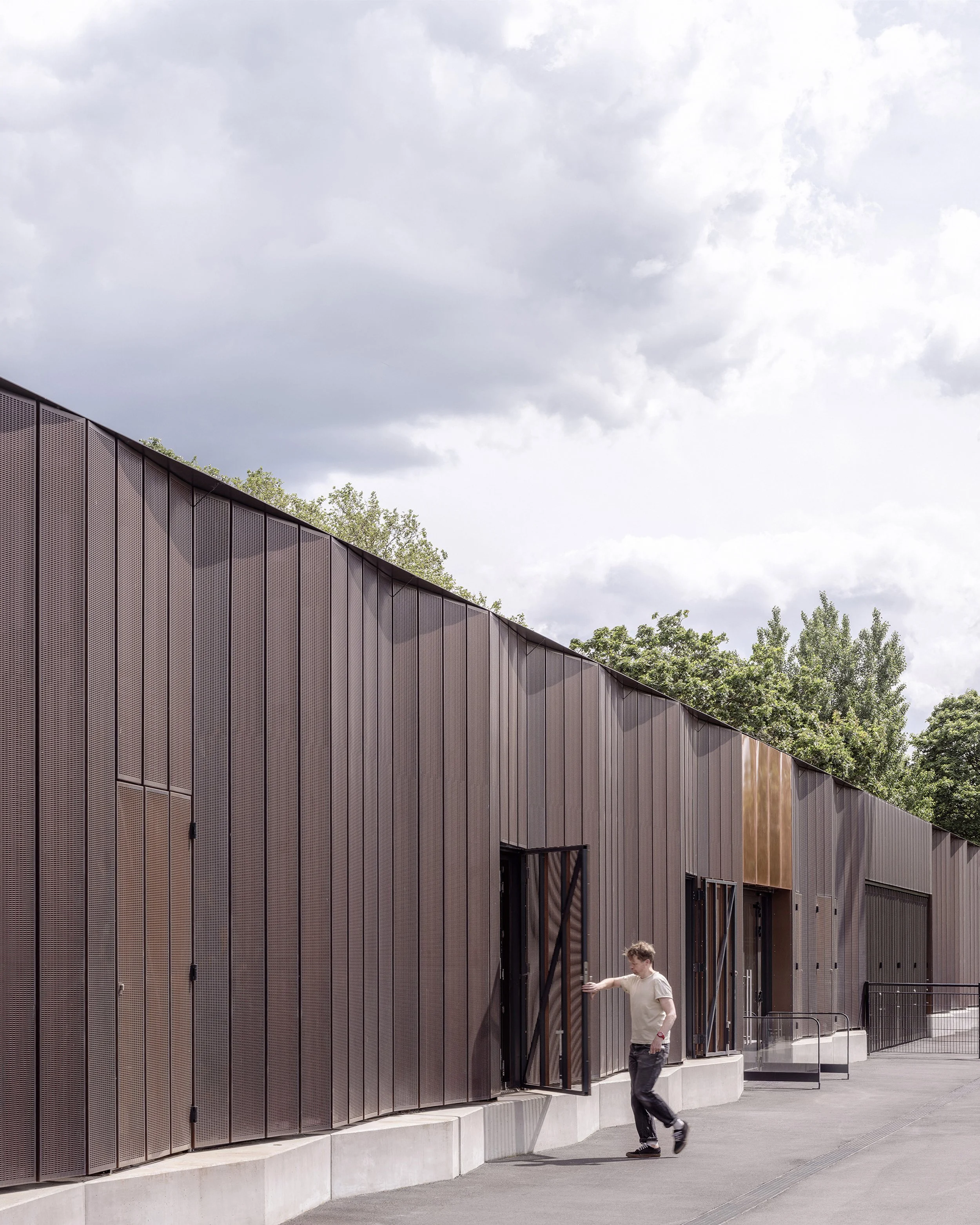 Kilian O’Sullivan Award Winning London Based Architectural Photographer & Interiors Photographer Burgess Park Sports Pavilion Bell Phillips