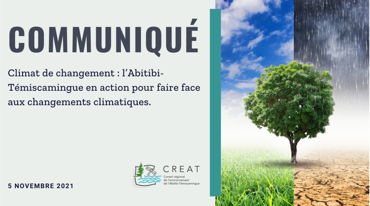 Climat de changement : l’Abitibi-Témiscamingue en action pour faire face aux changements climatiques