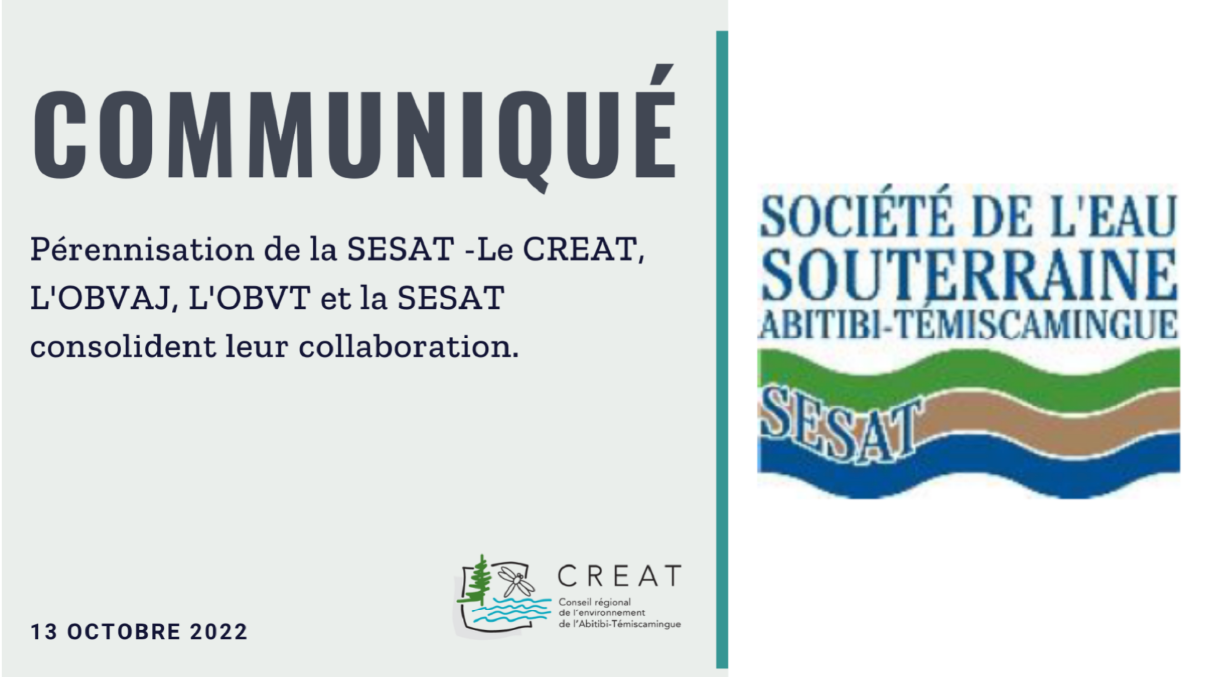 Pérennisation de la SESAT -Le CREAT, l'OBVAJ, l'OBVT et la SESAT consolident leur collaboration