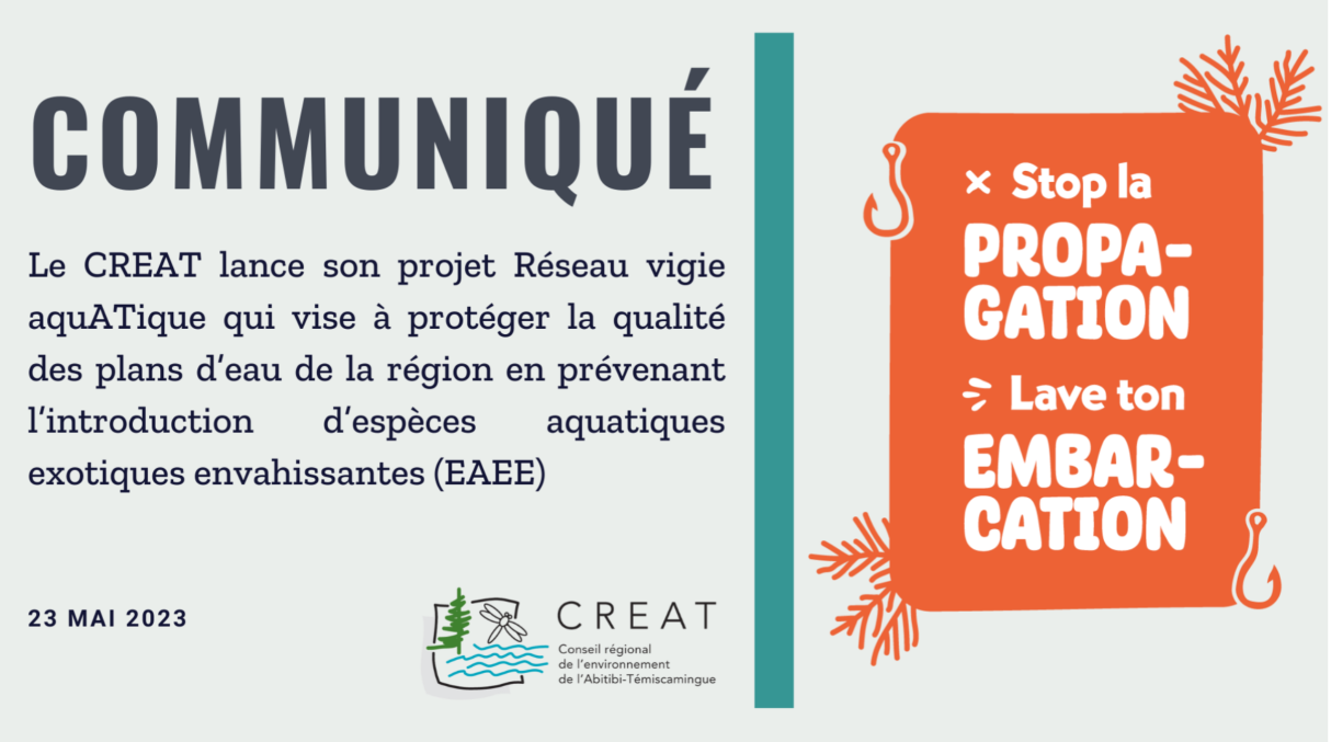 Projet de station de lavage d’embarcations en Abitibi-Témiscamingue