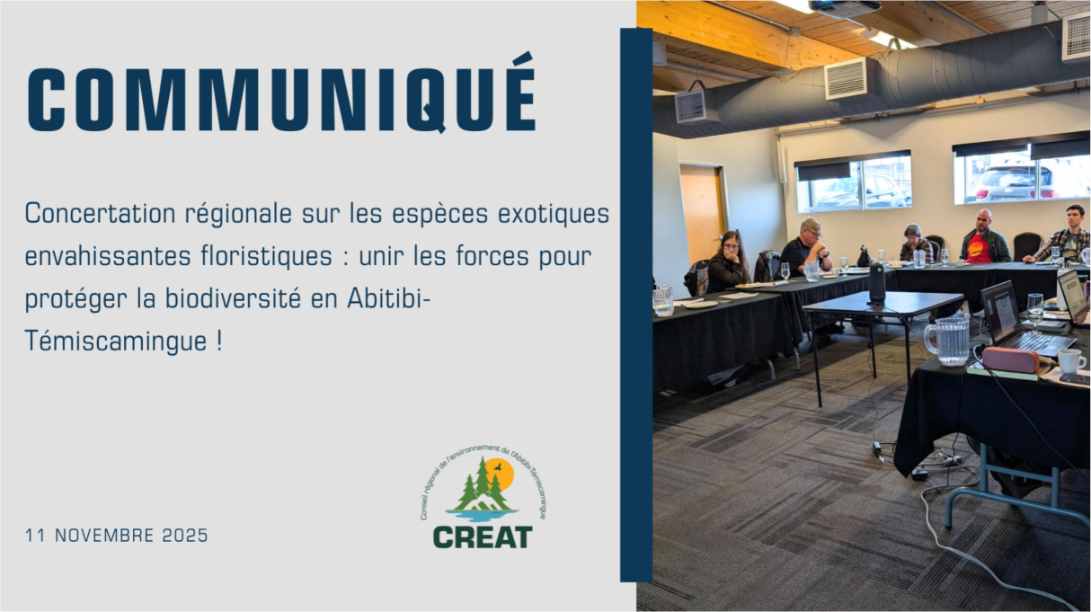 Concertation régionale sur les espèces exotiques envahissantesfloristiques