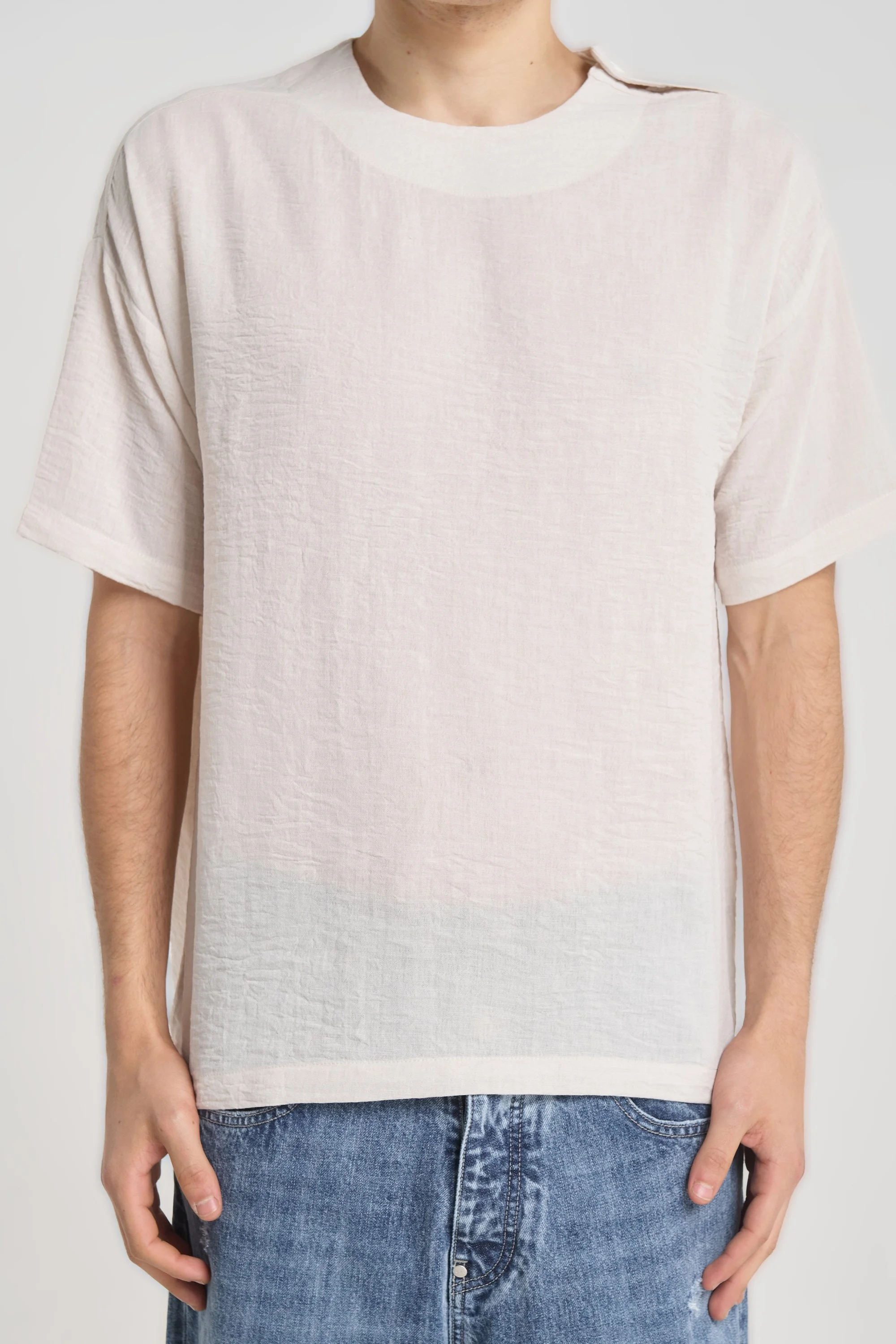 Masuda 4058 Natural T-shirt — Men's Tshirt, Relaxed Fit
