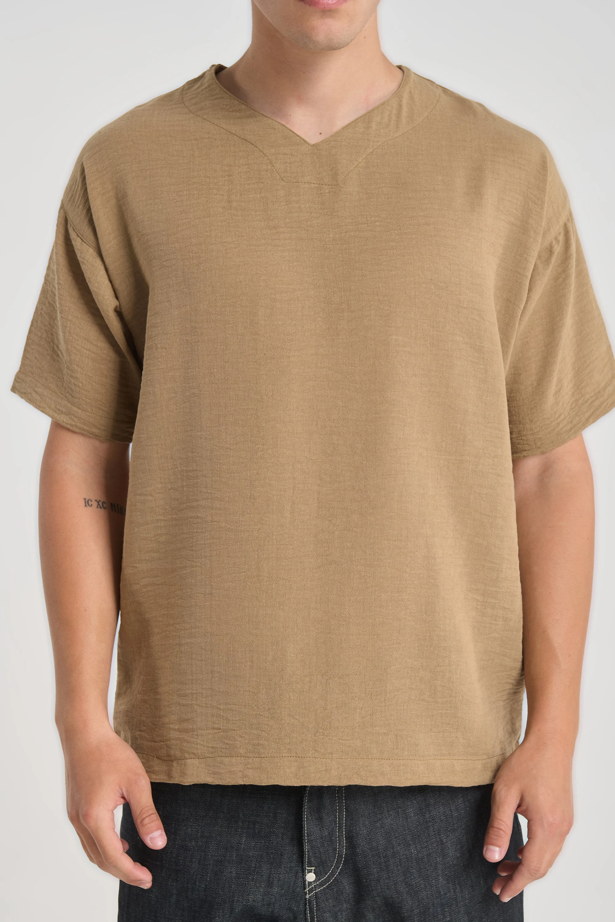 Masuda 4057 Brown T-shirt — Men's Tshirt, Relaxed Fit