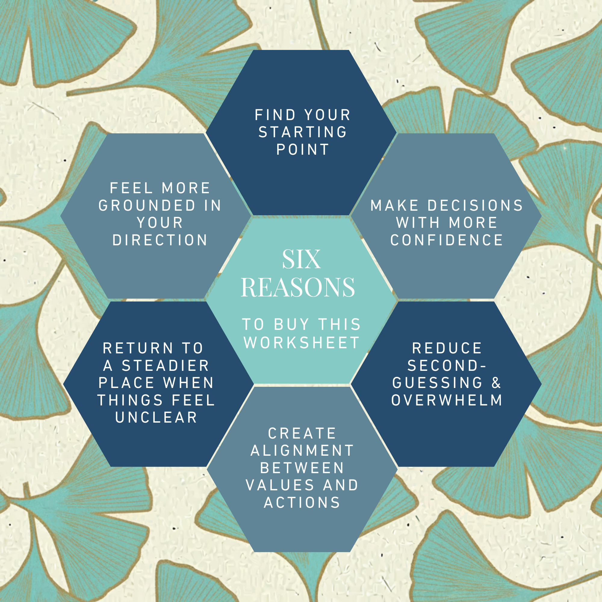 Values-led decision making worksheet supporting confident and aligned business choices.